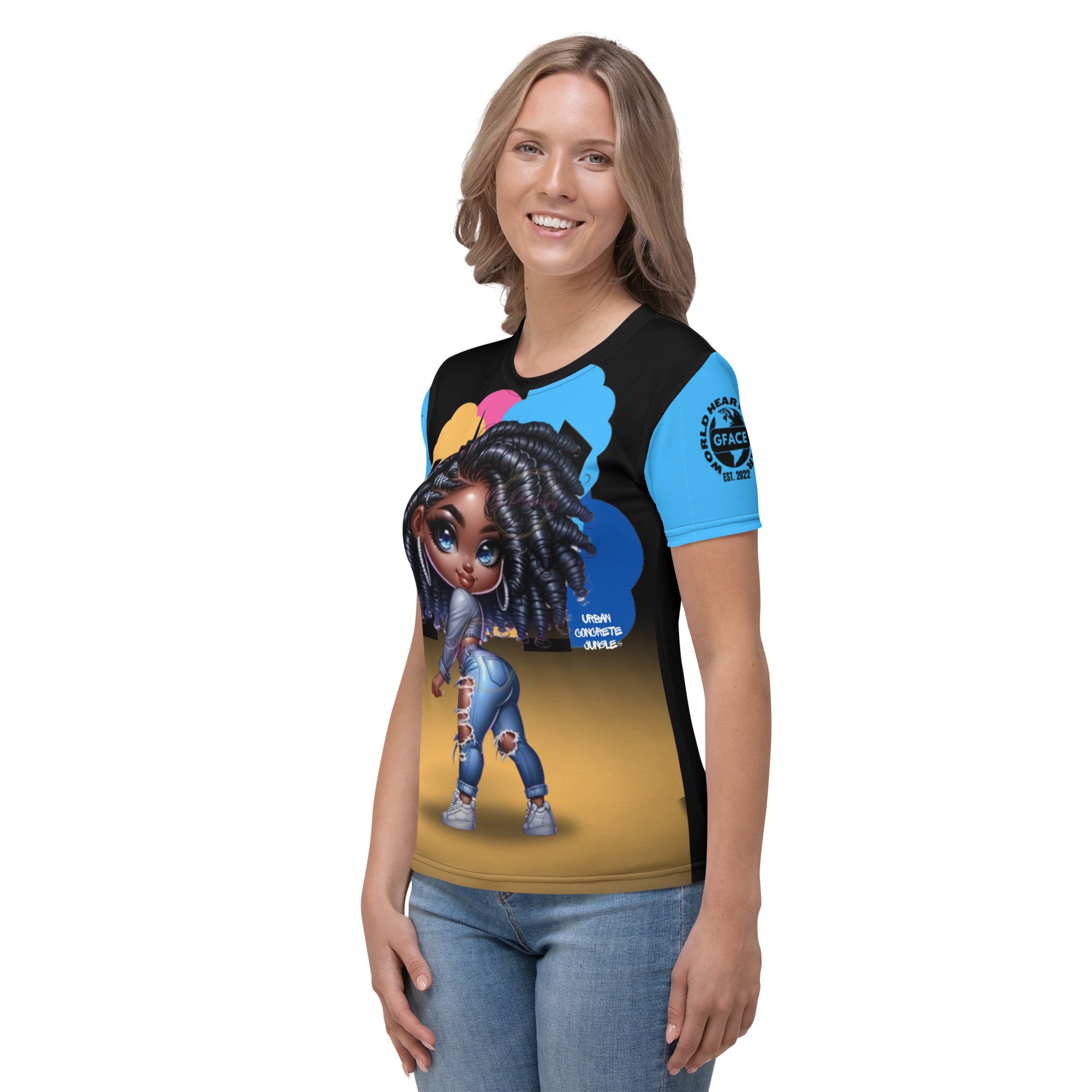 Gface Women's T-shirt Lady Boo