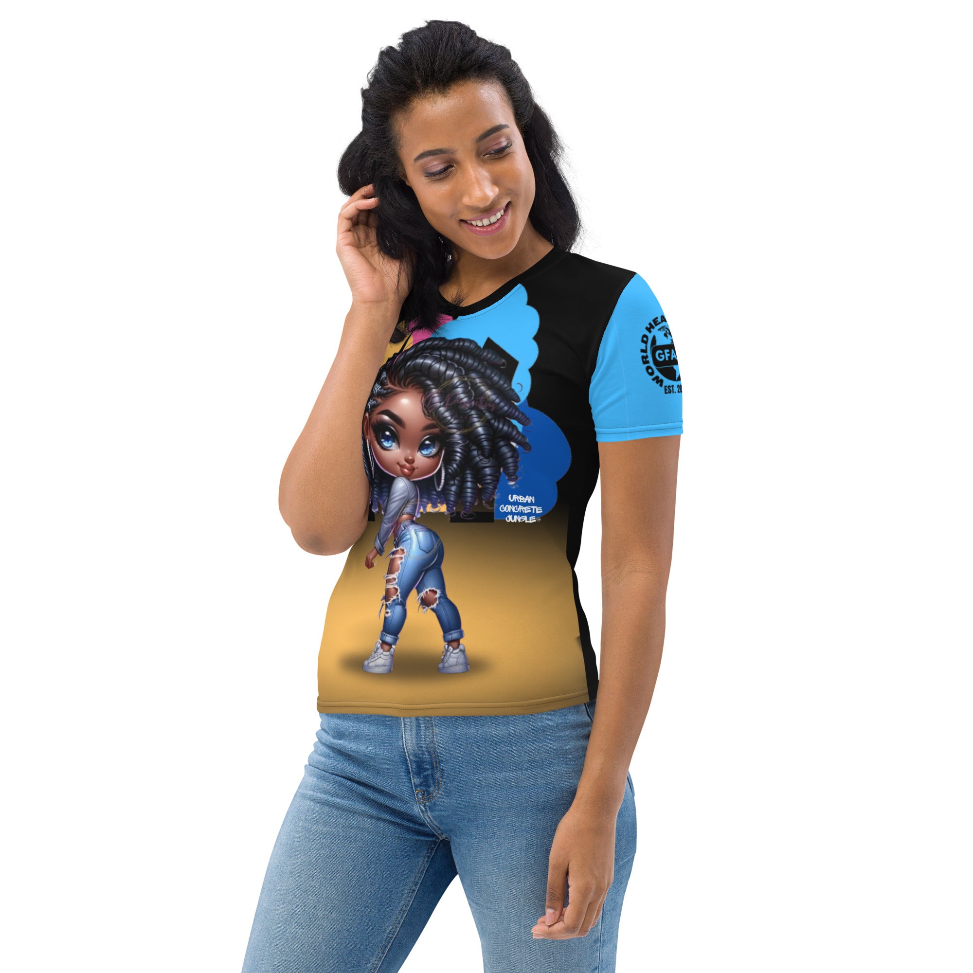 Gface Women's T-shirt Lady Boo