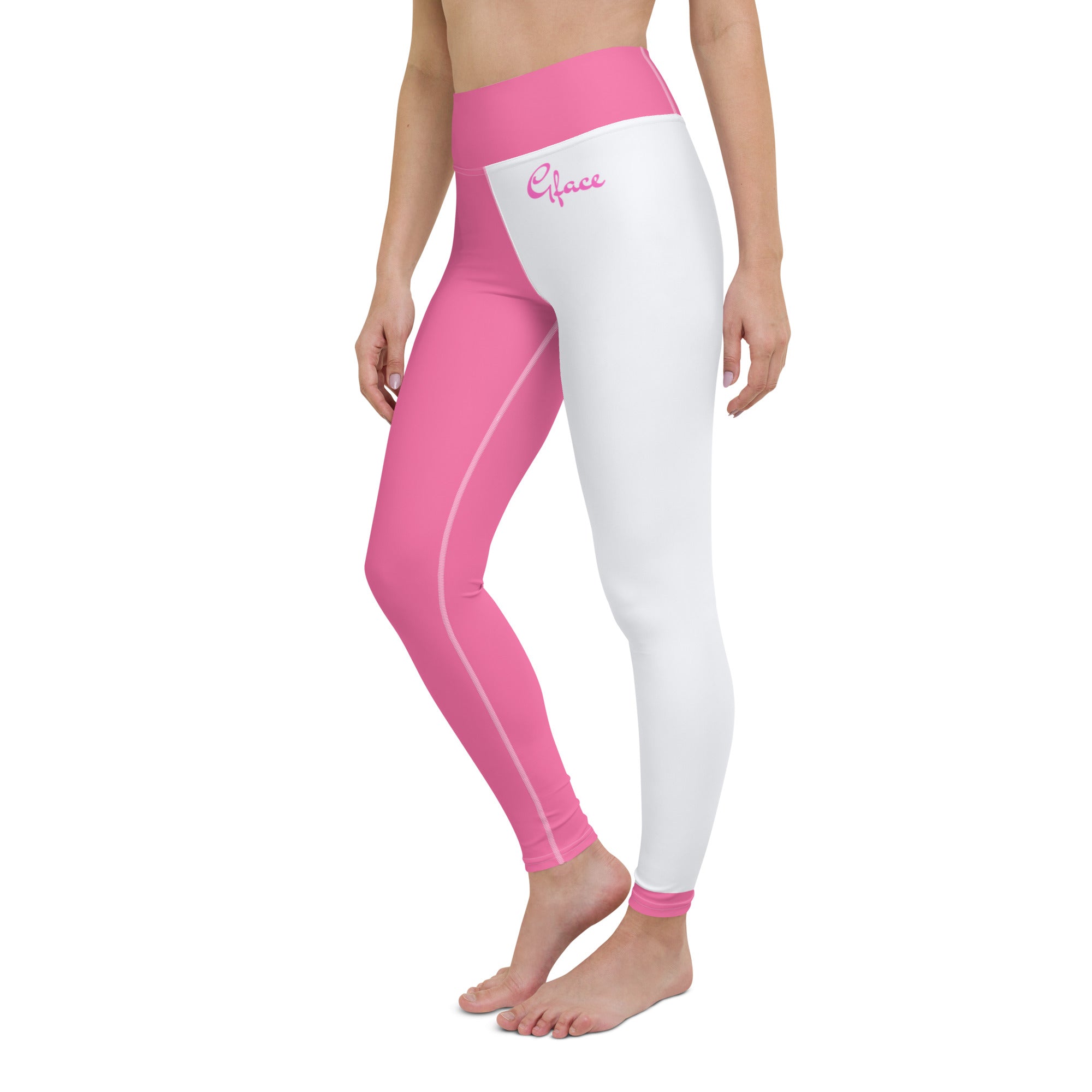 Yoga Leggings (W/Pink) GFACE World Hear Me Roar