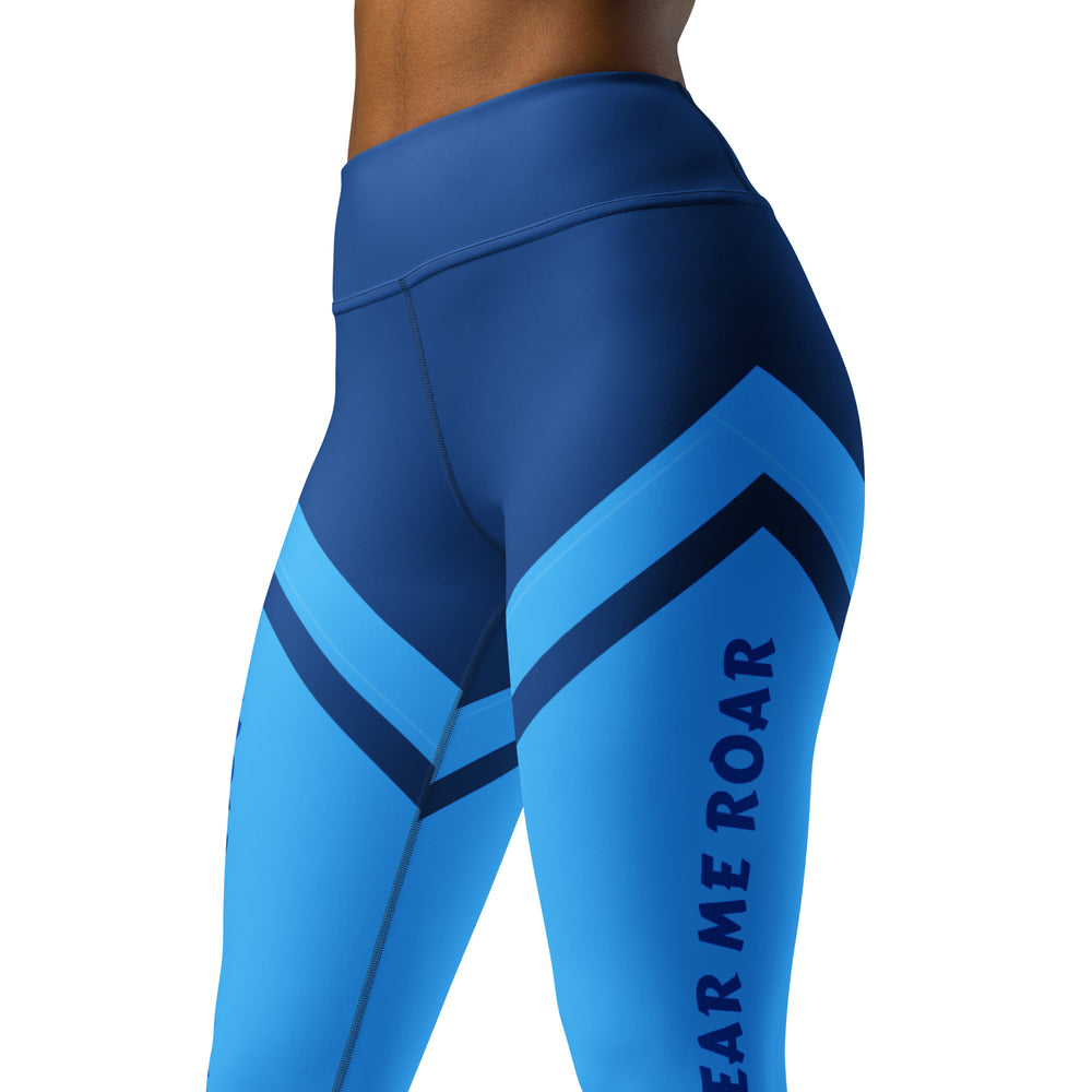 Gface Women 2-tone blue Yoga Leggings