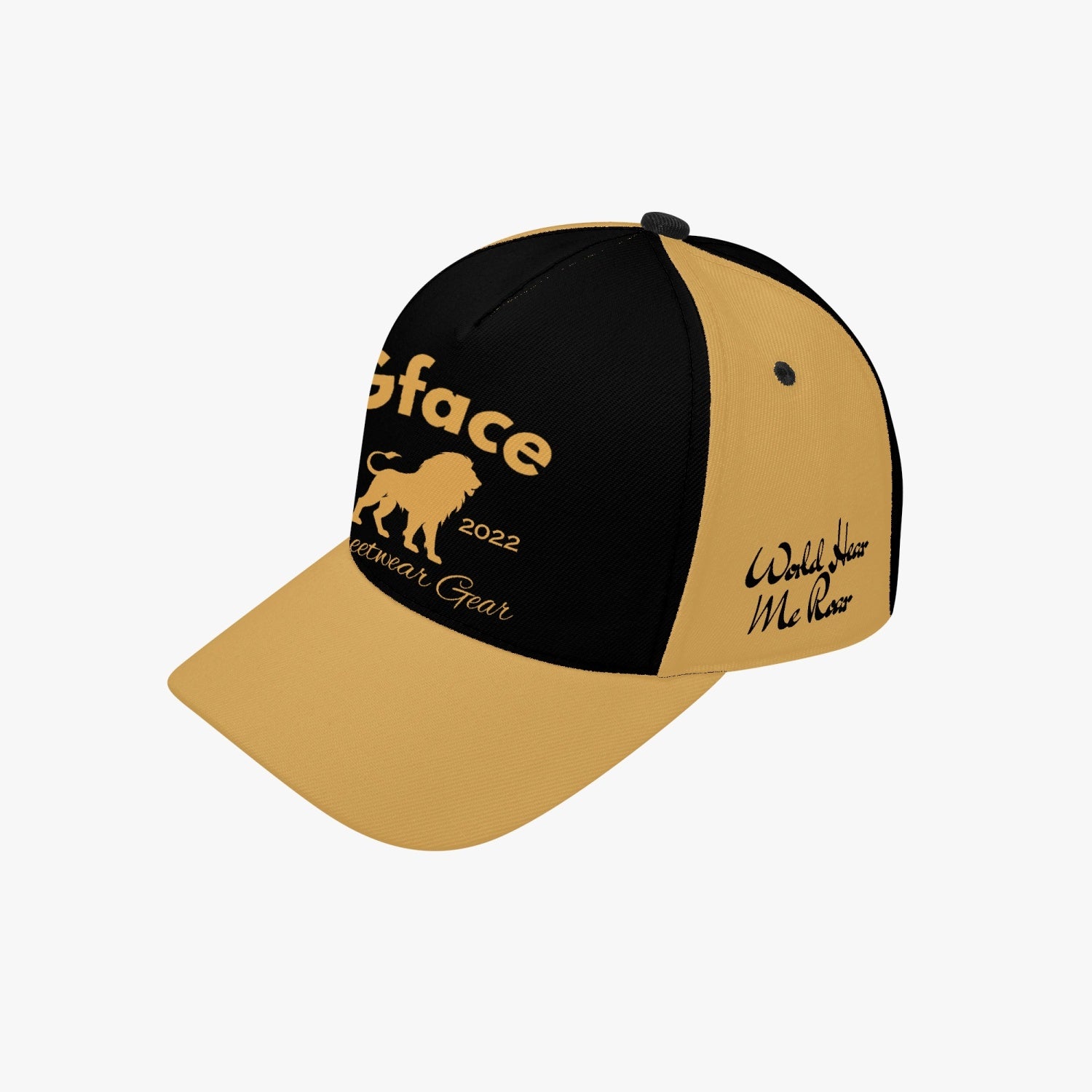 GFACE Gold/Black Sports Cap