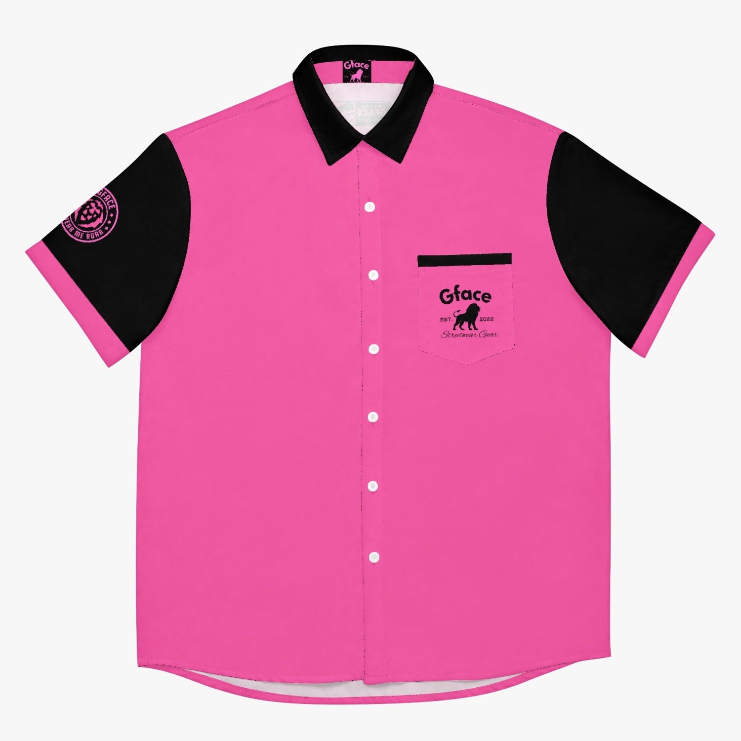 GFACE Black/Pink Casual Shirt