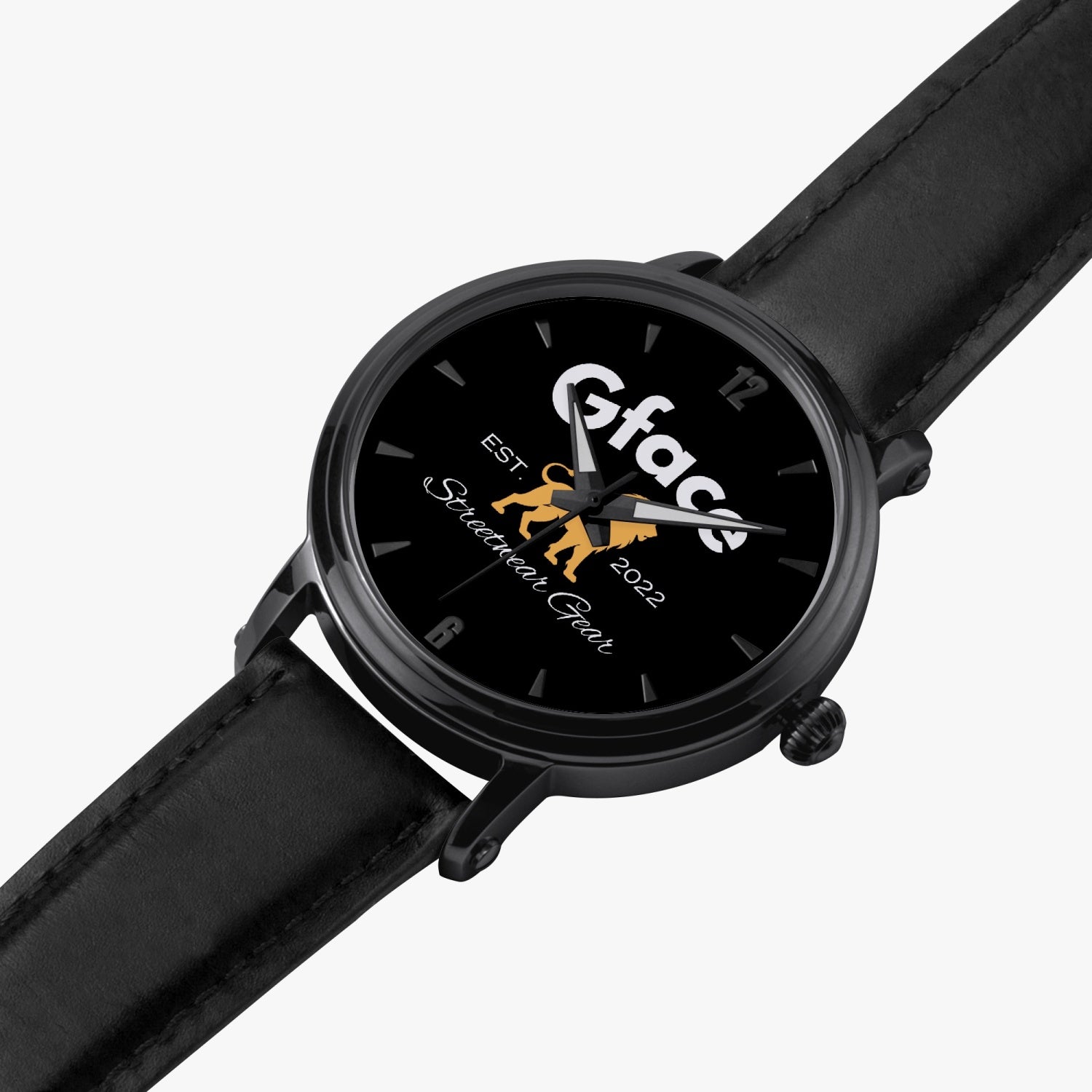 Gface Unisex 46mm  Automatic Watch (Black) no batteries required