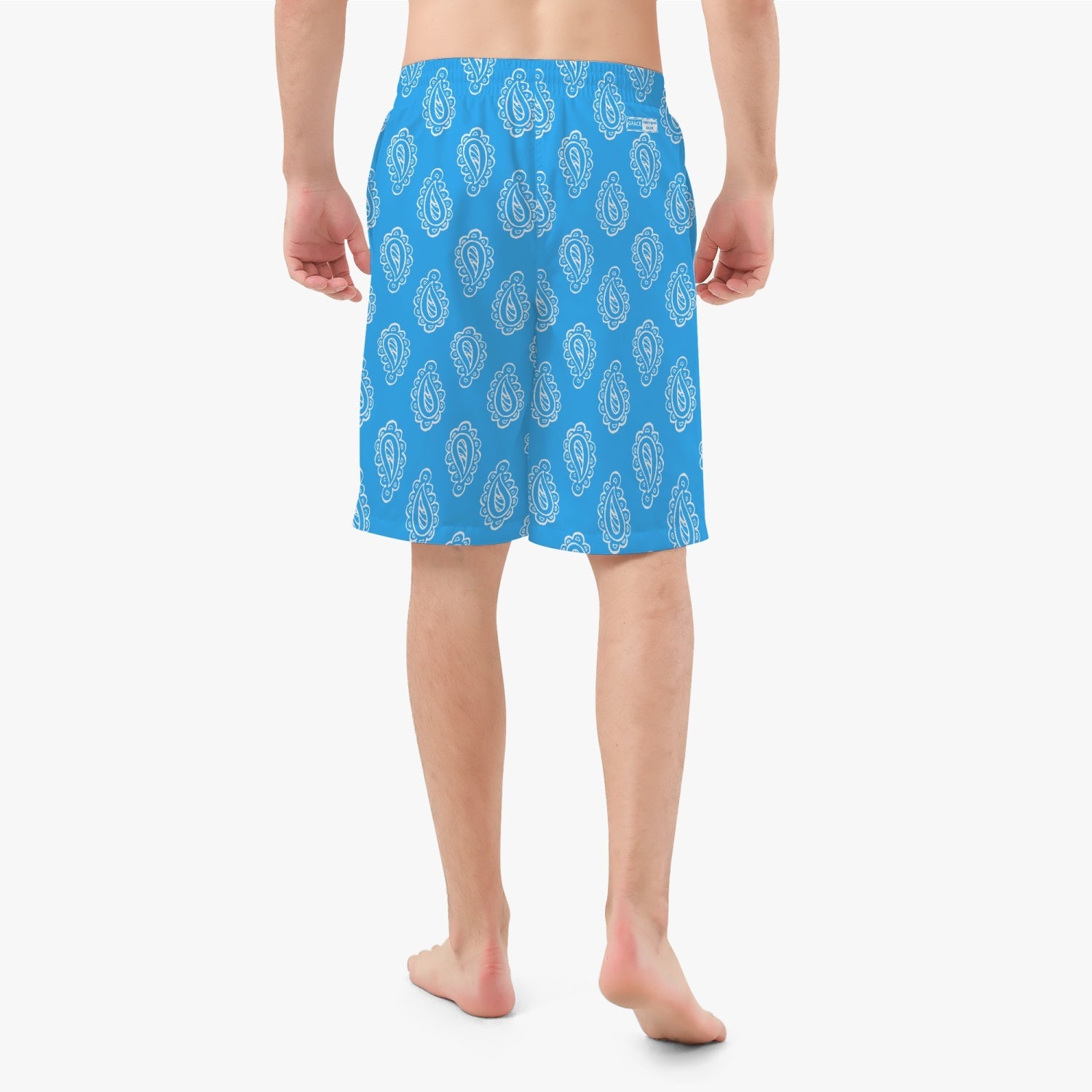 Gface Men’s Blue Bandana Shorts