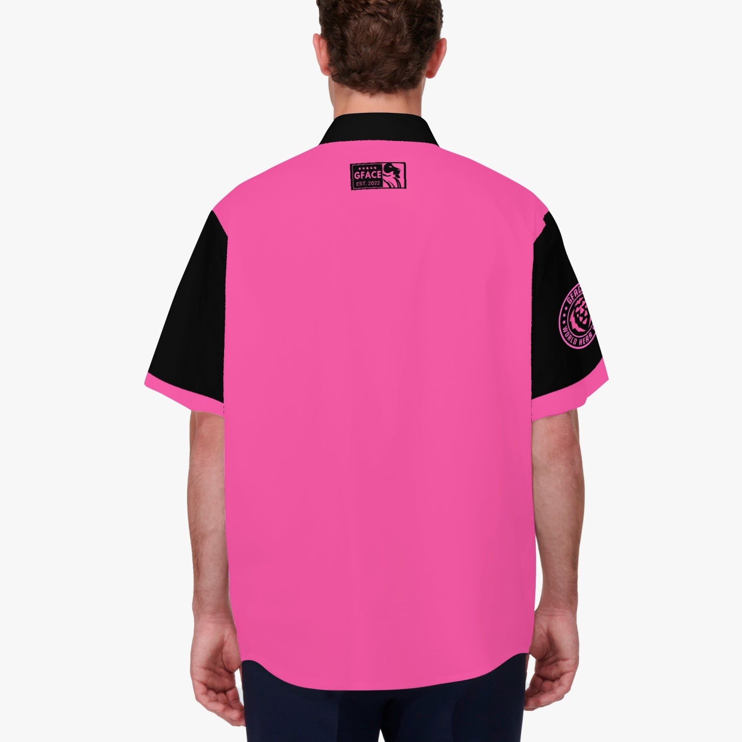 GFACE Black/Pink Casual Shirt