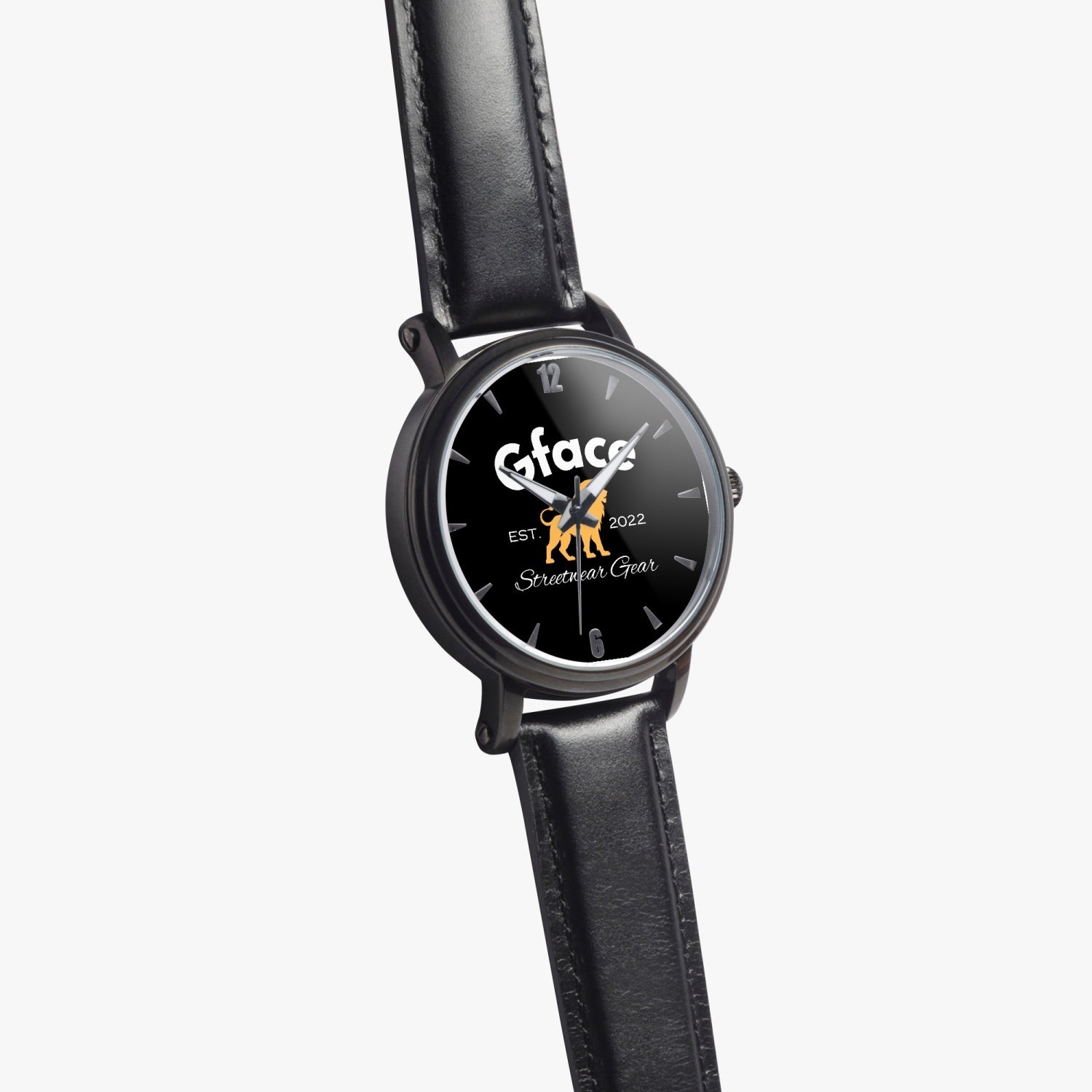 Gface Unisex 46mm  Automatic Watch (Black) no batteries required