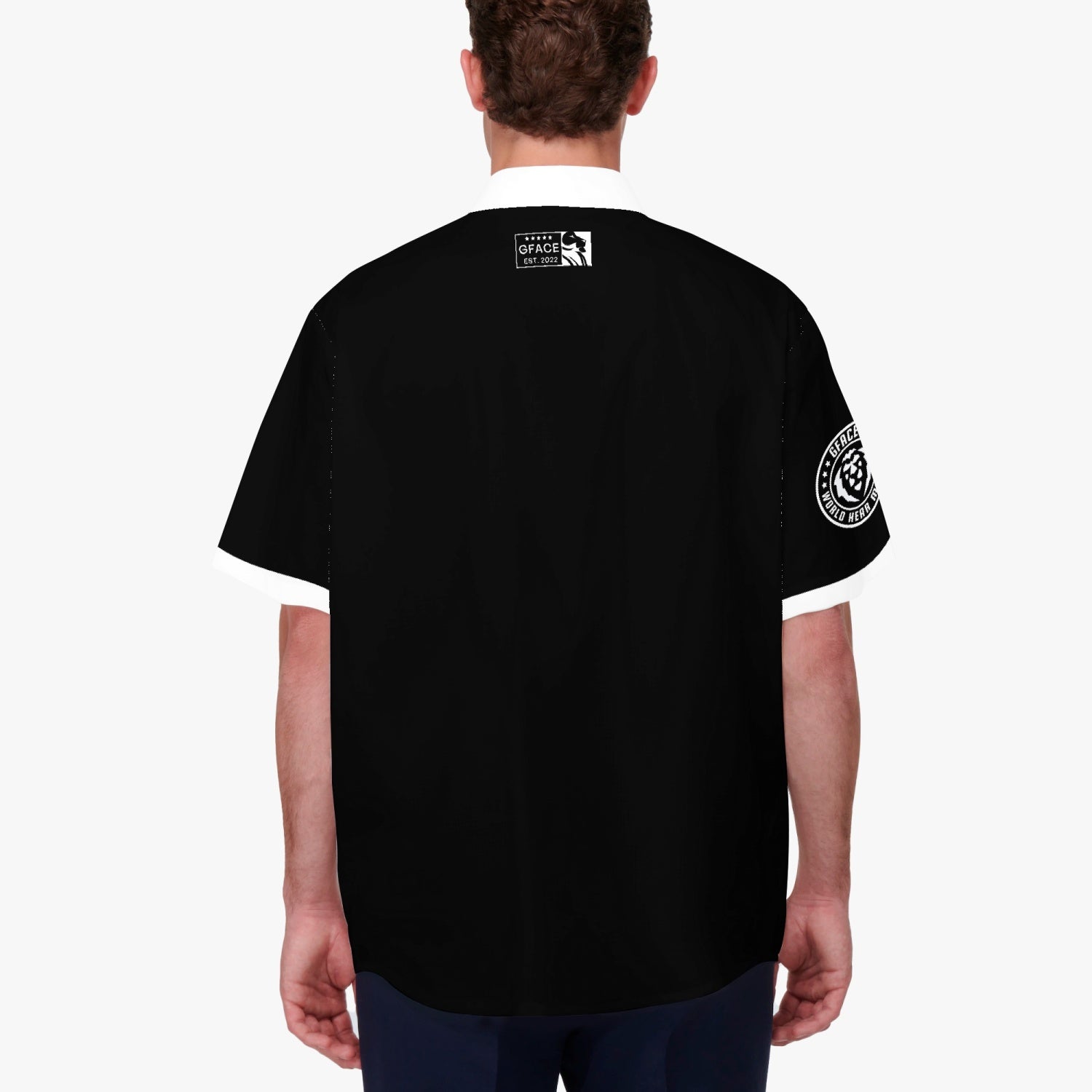 GFACE  Black/White Casual Shirt