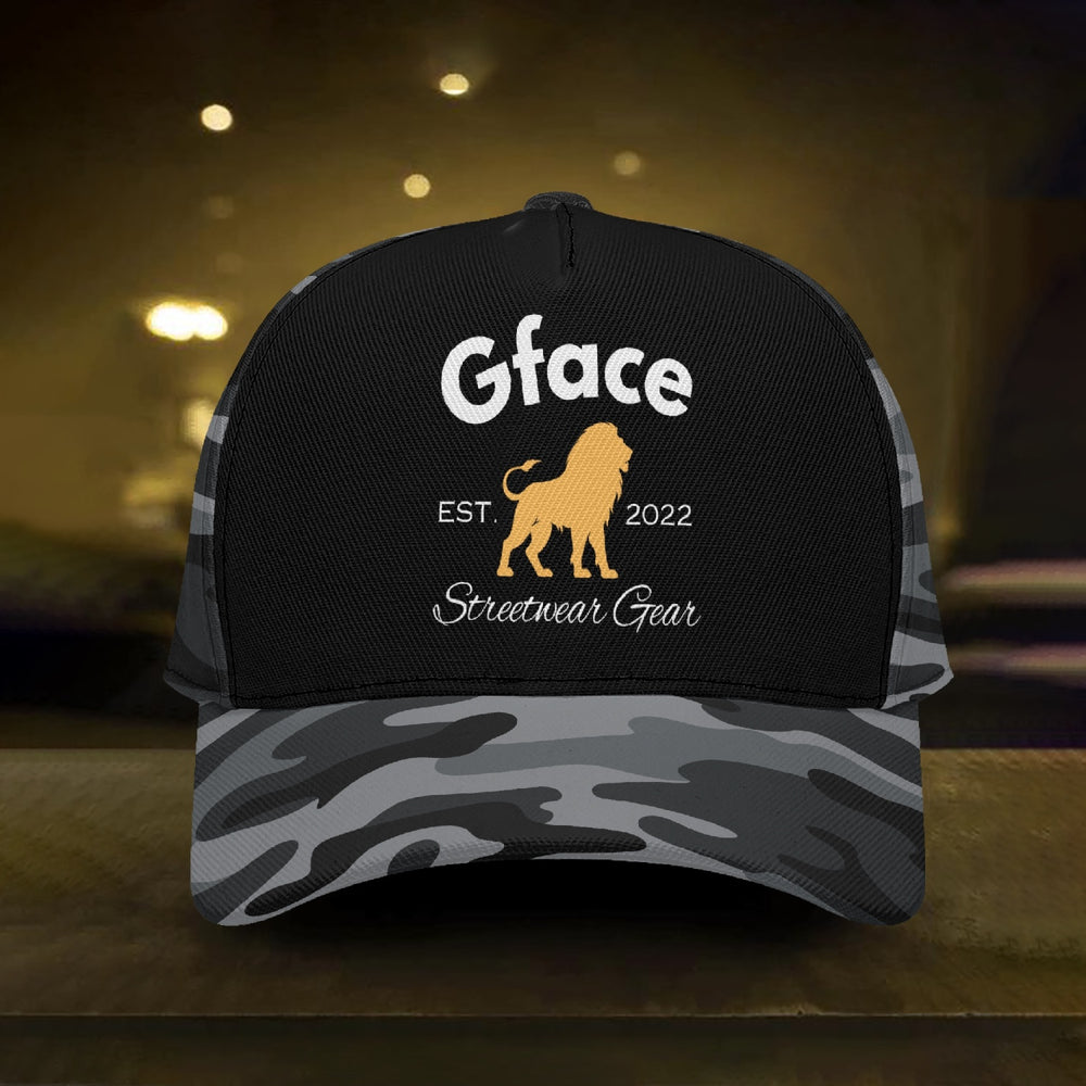 GFACE Black Camo-Incognito Cap