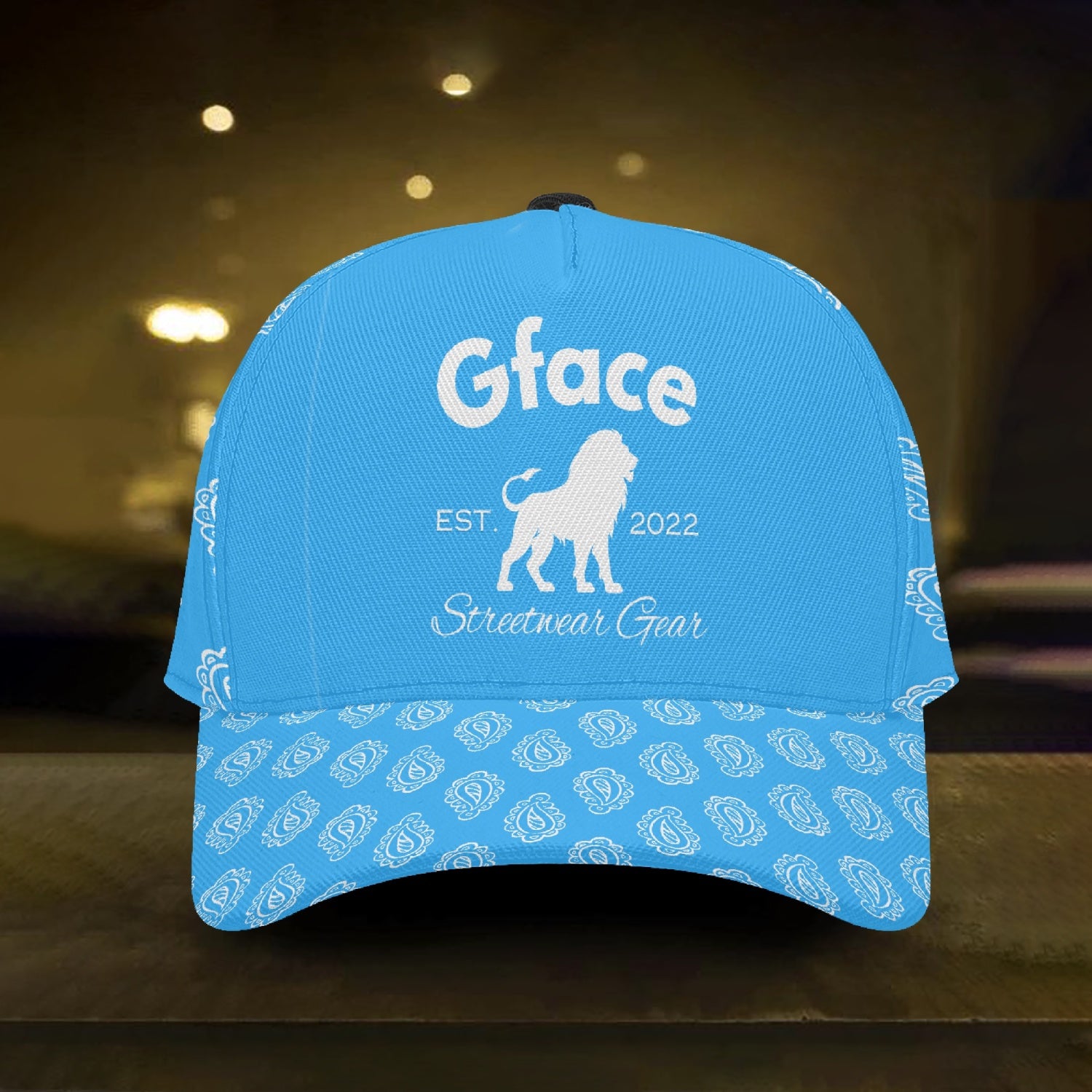 Gface Blue Bandana Cap