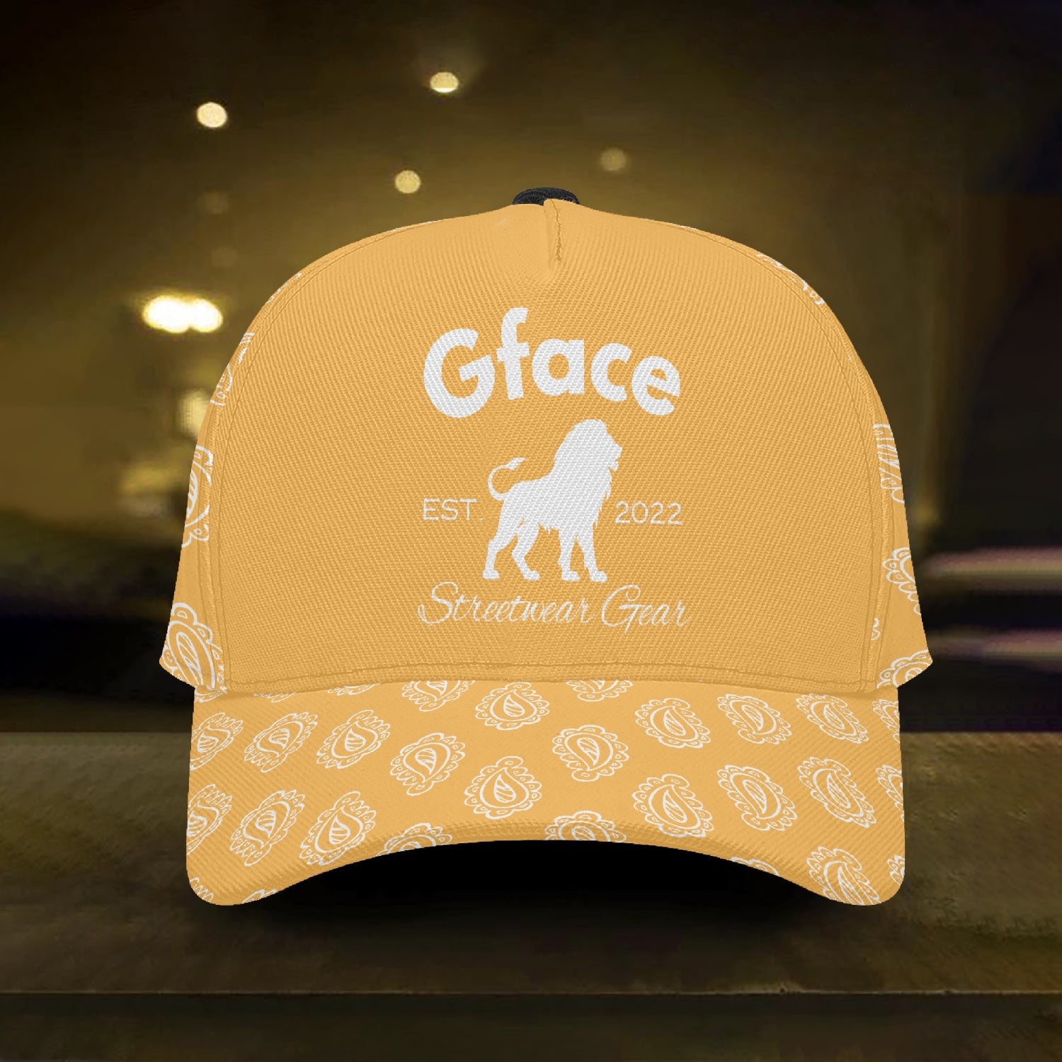 Gface Gold Bandana Cap