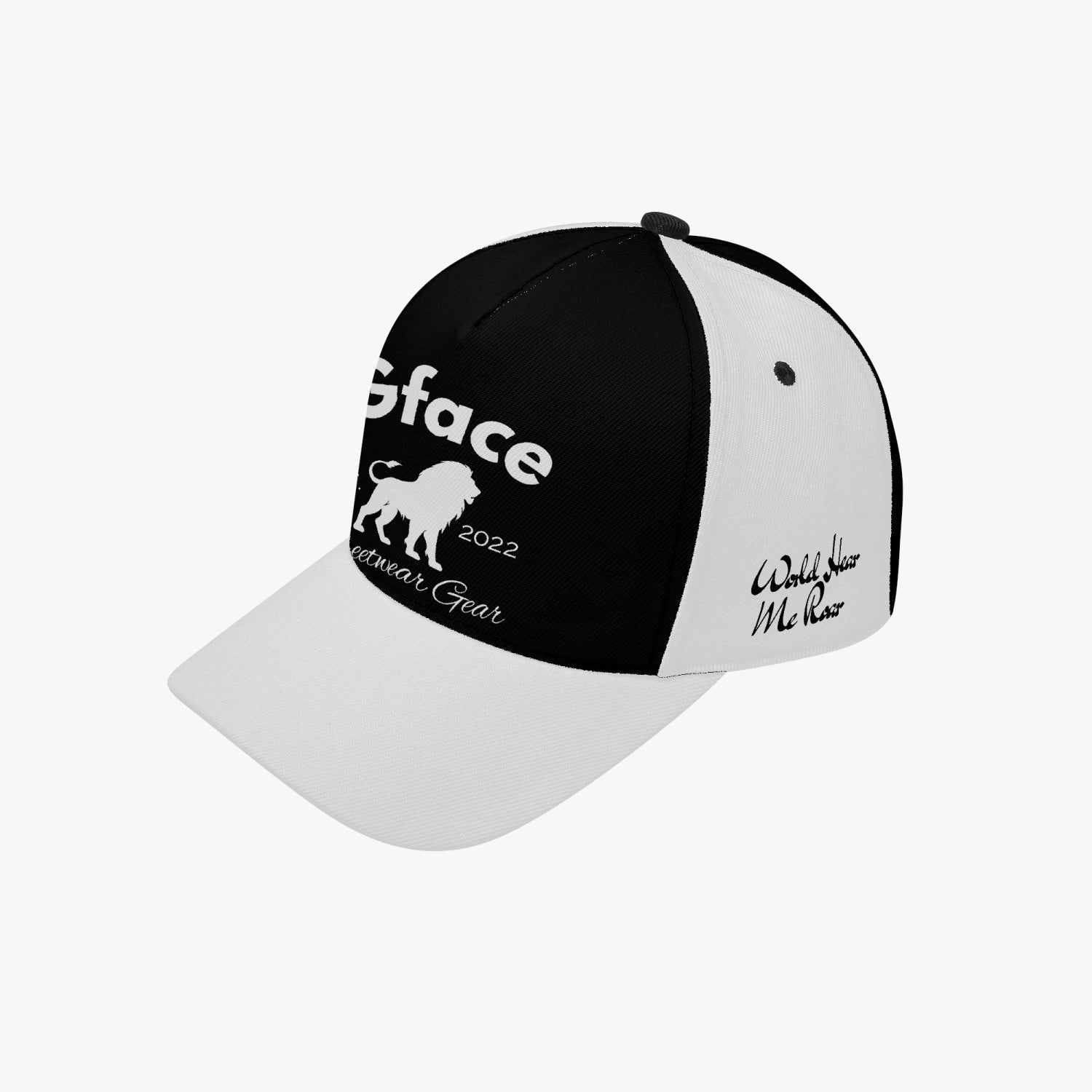 GFACE White/Black Sports Cap