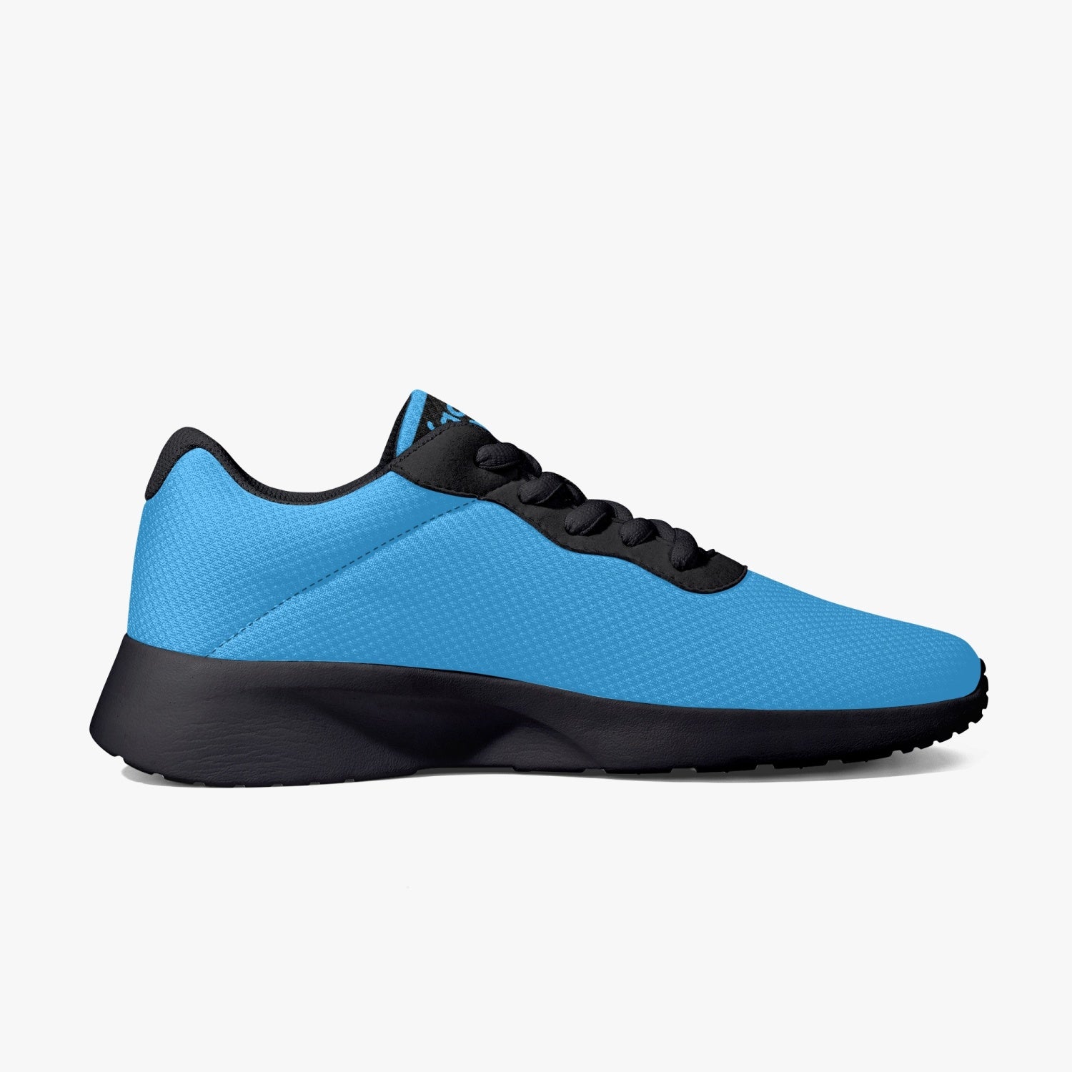 Gface Blue Unisex Lifestyle Mesh Running Shoes - Black