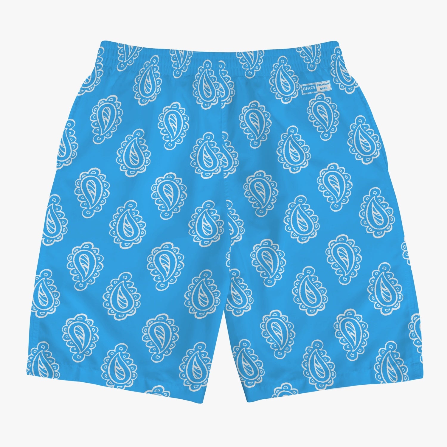 Gface Men’s Blue Bandana Shorts