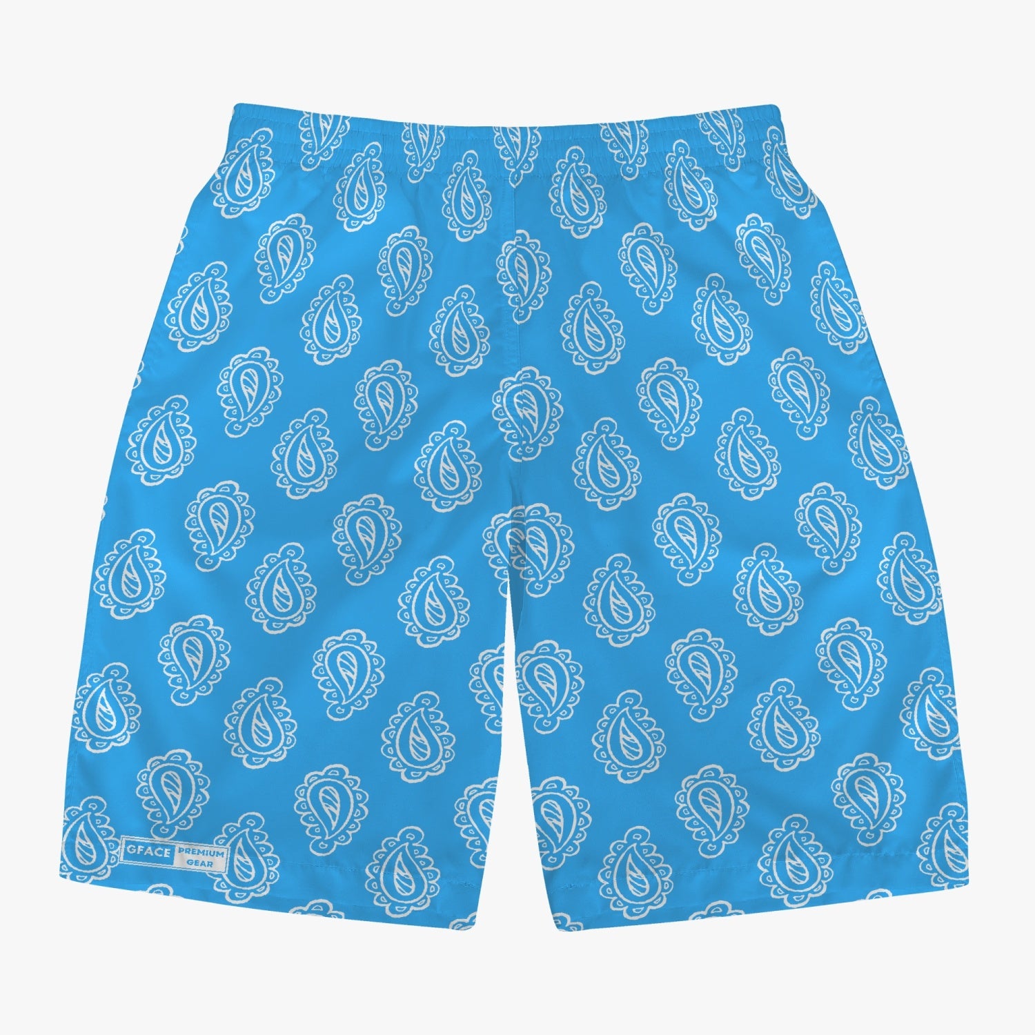 Gface Men’s Blue Bandana Shorts