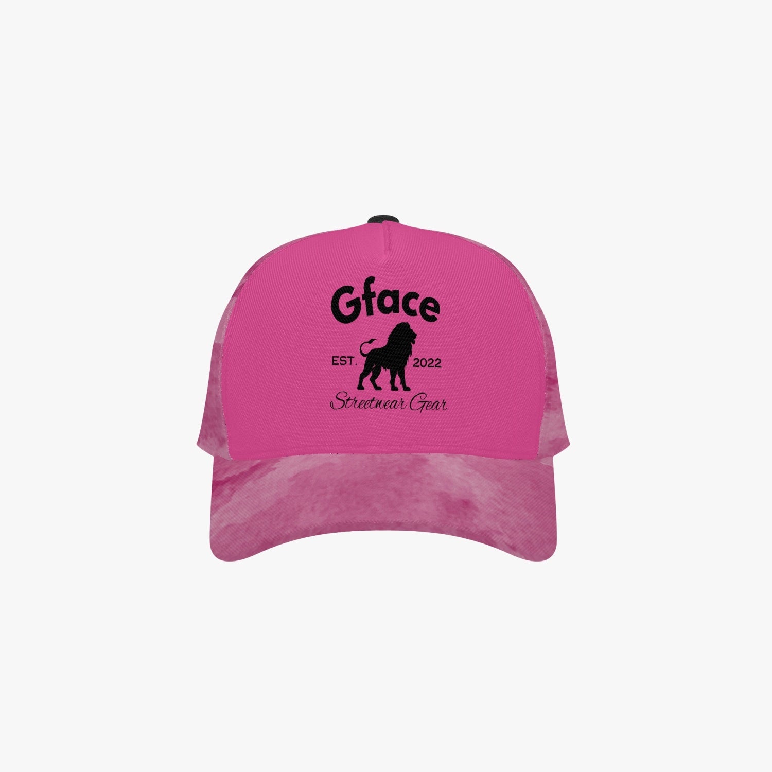 Gface Pink Stone Wash Cap