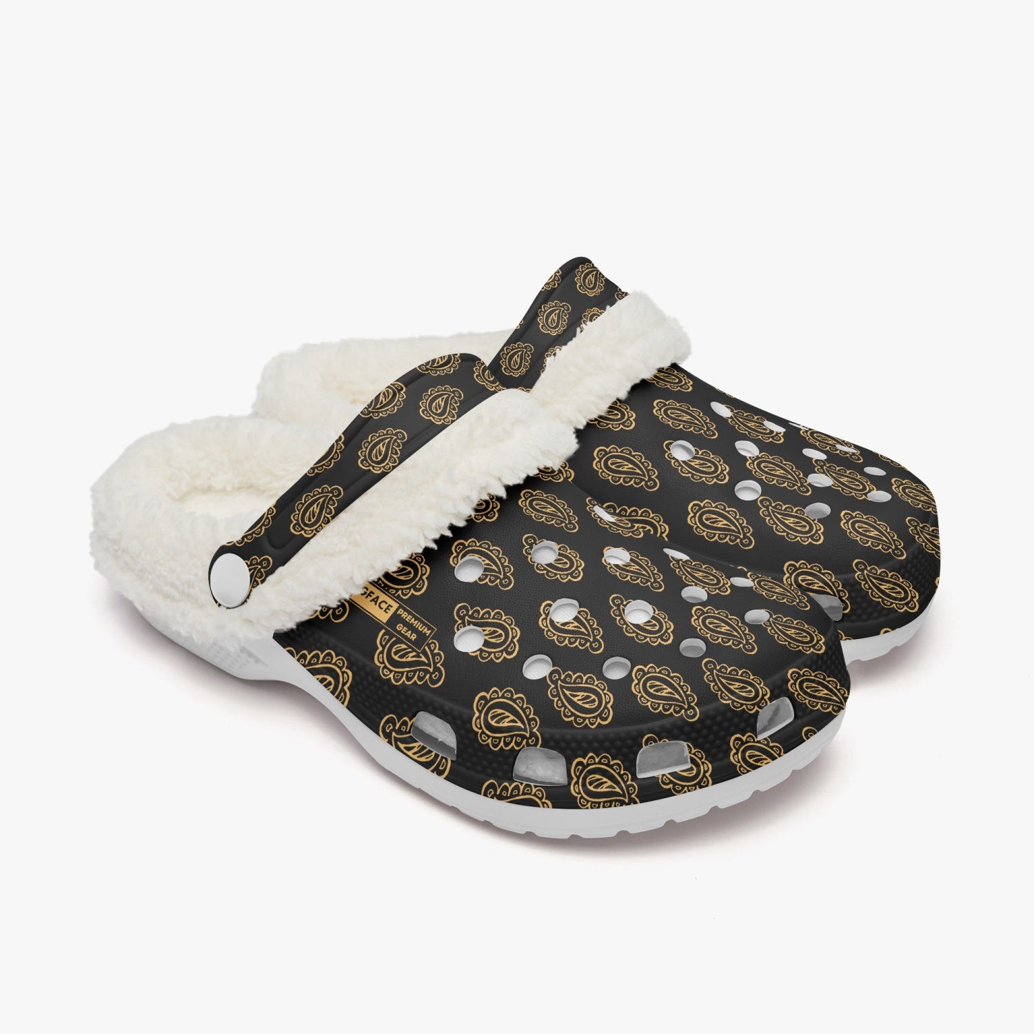 Gface Unisex Bandana Printed Clogs