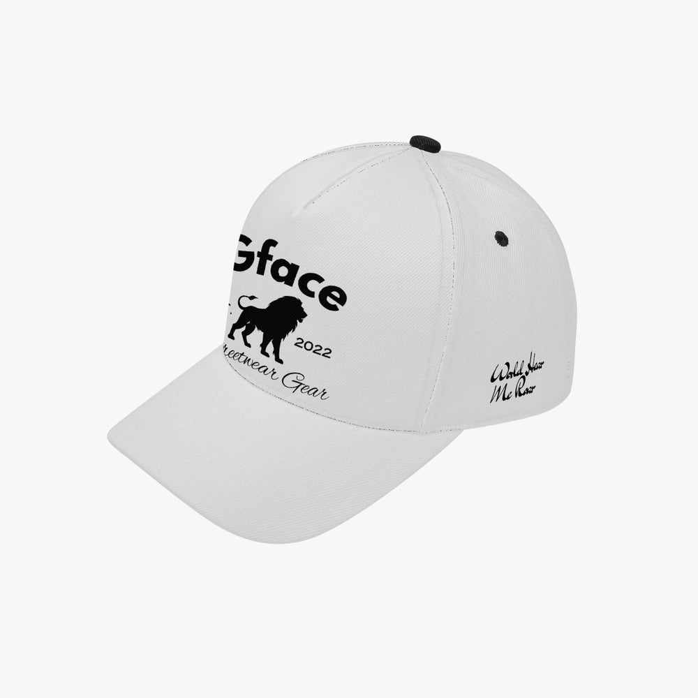 WHITE GFACE Sports Cap