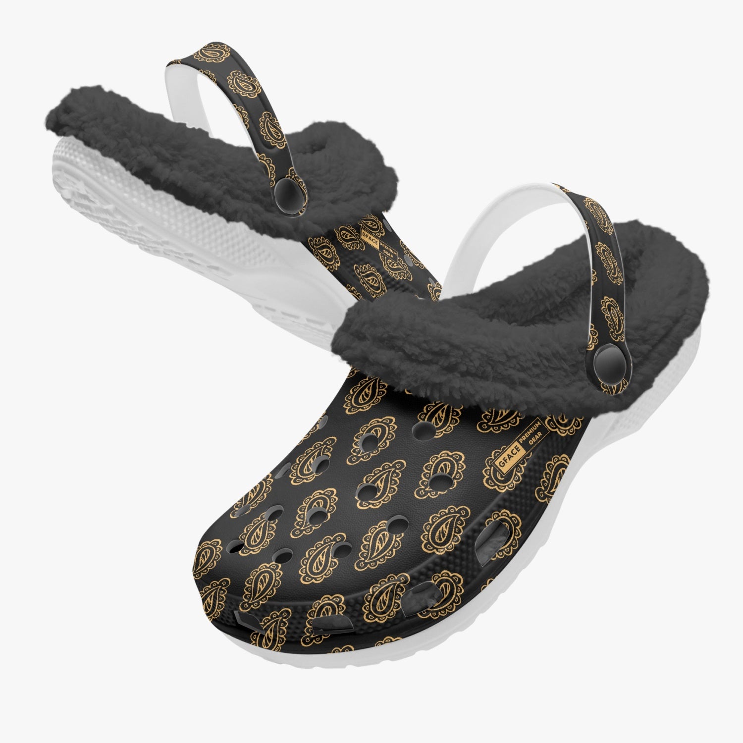 Gface Unisex Bandana Printed Clogs