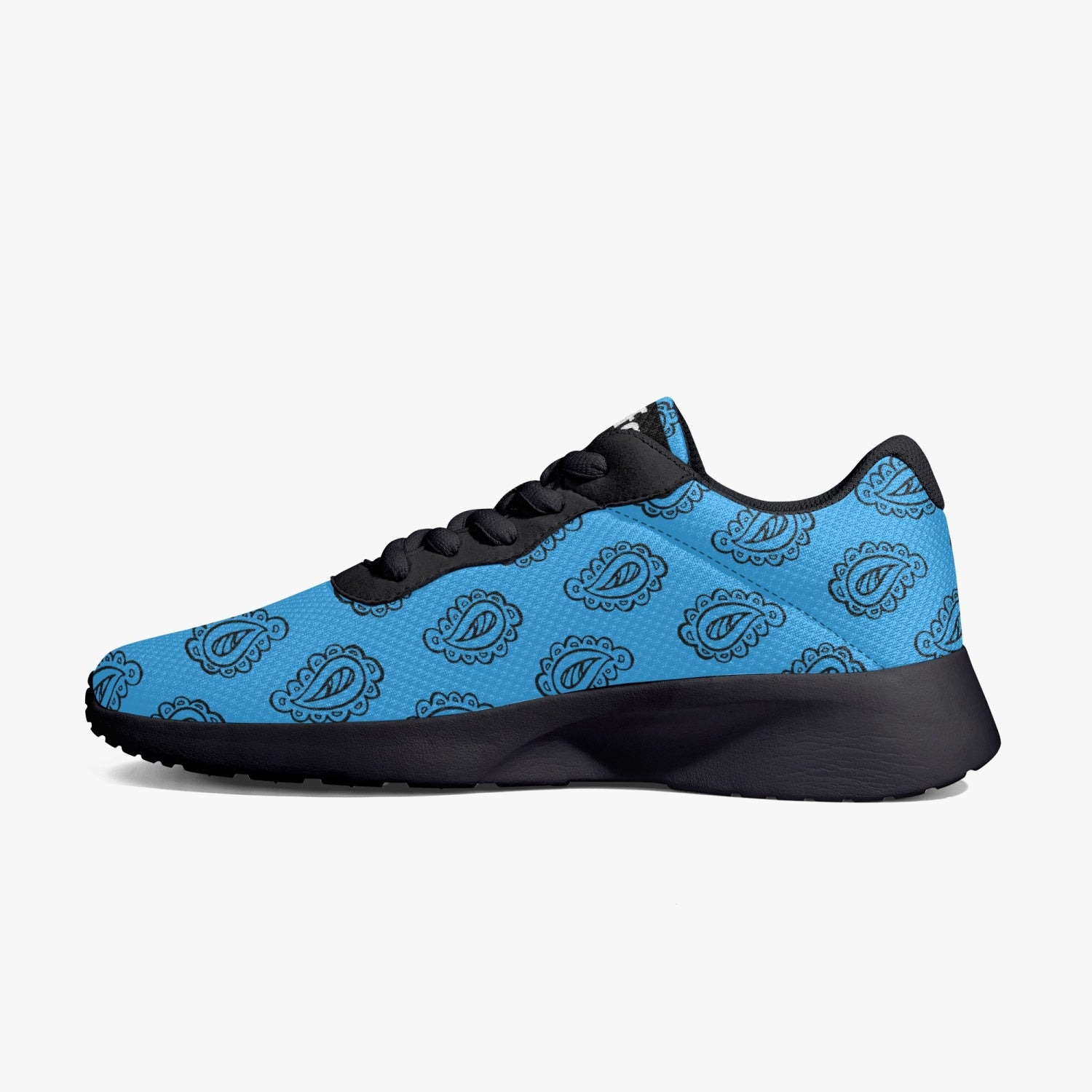 Gface Blue Bandana Unisex Lifestyle Mesh Running Shoes - Black