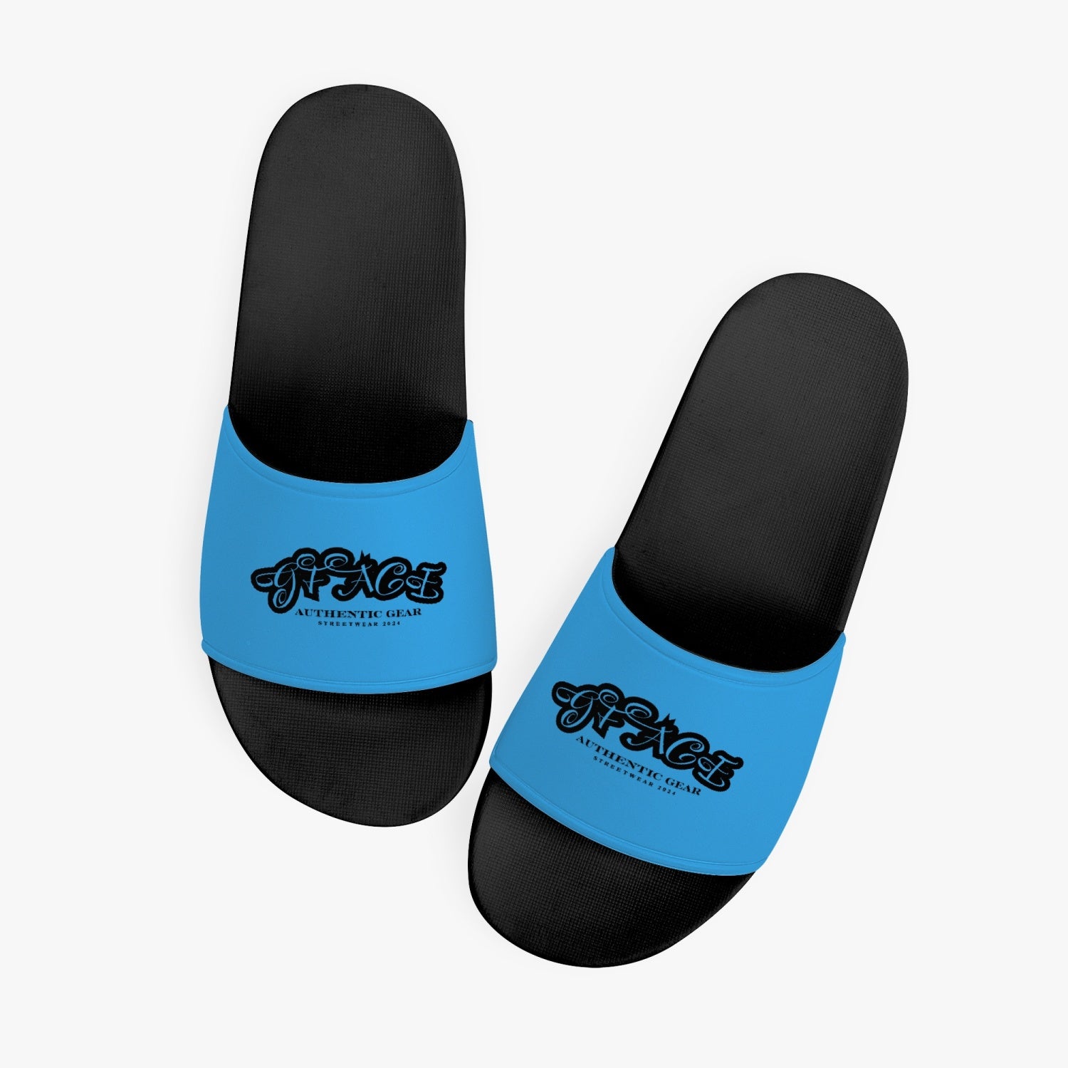 GFACE Authentic Gear Blue Slides