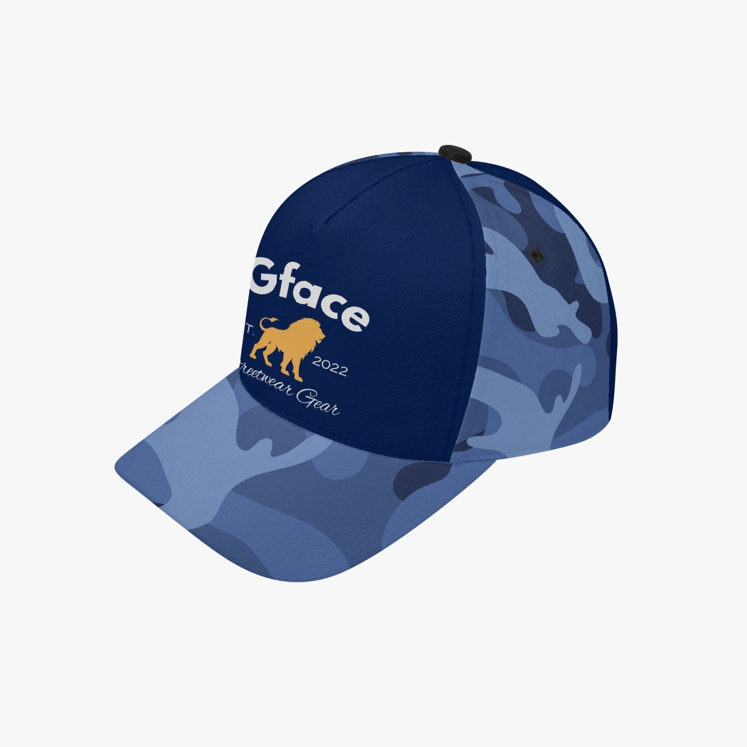 Gface Blue Camo-InCognito Cap