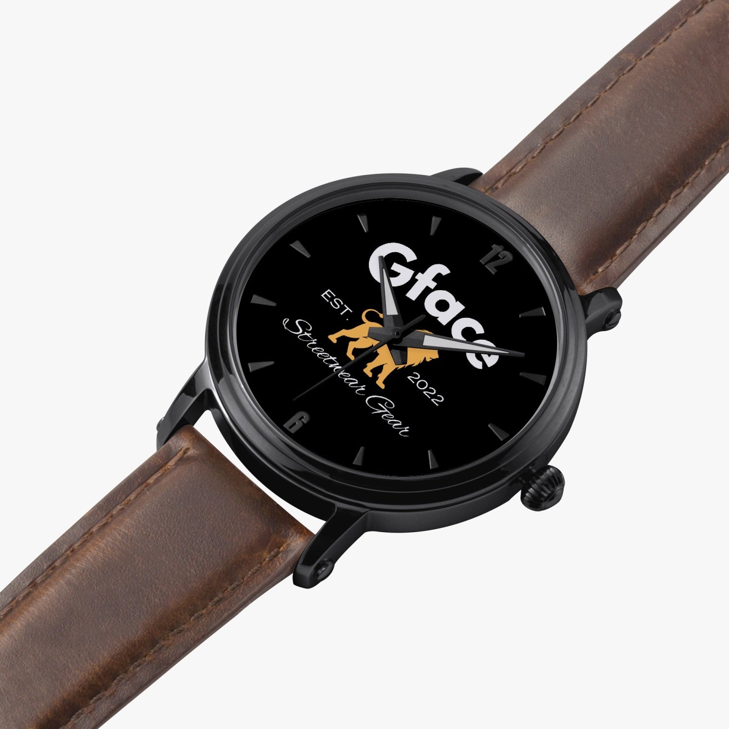 Gface Unisex 46mm  Automatic Watch (Black) no batteries required