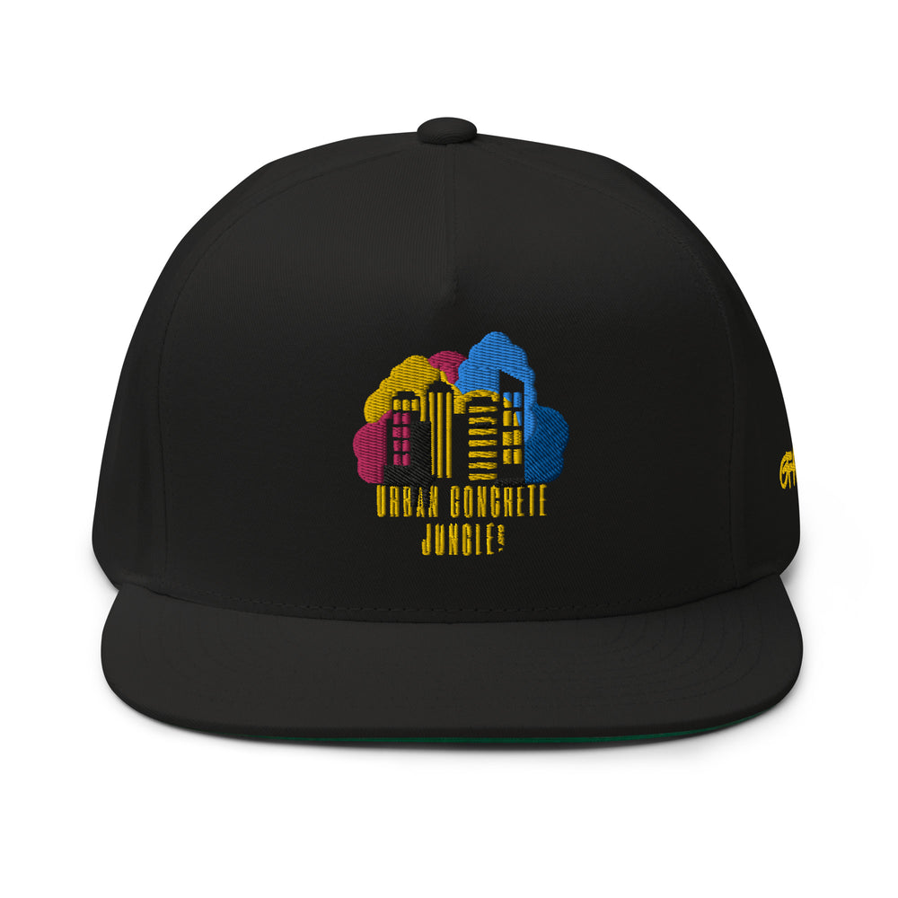 Gface Flat Bill Cap Urban Concrete Jungle