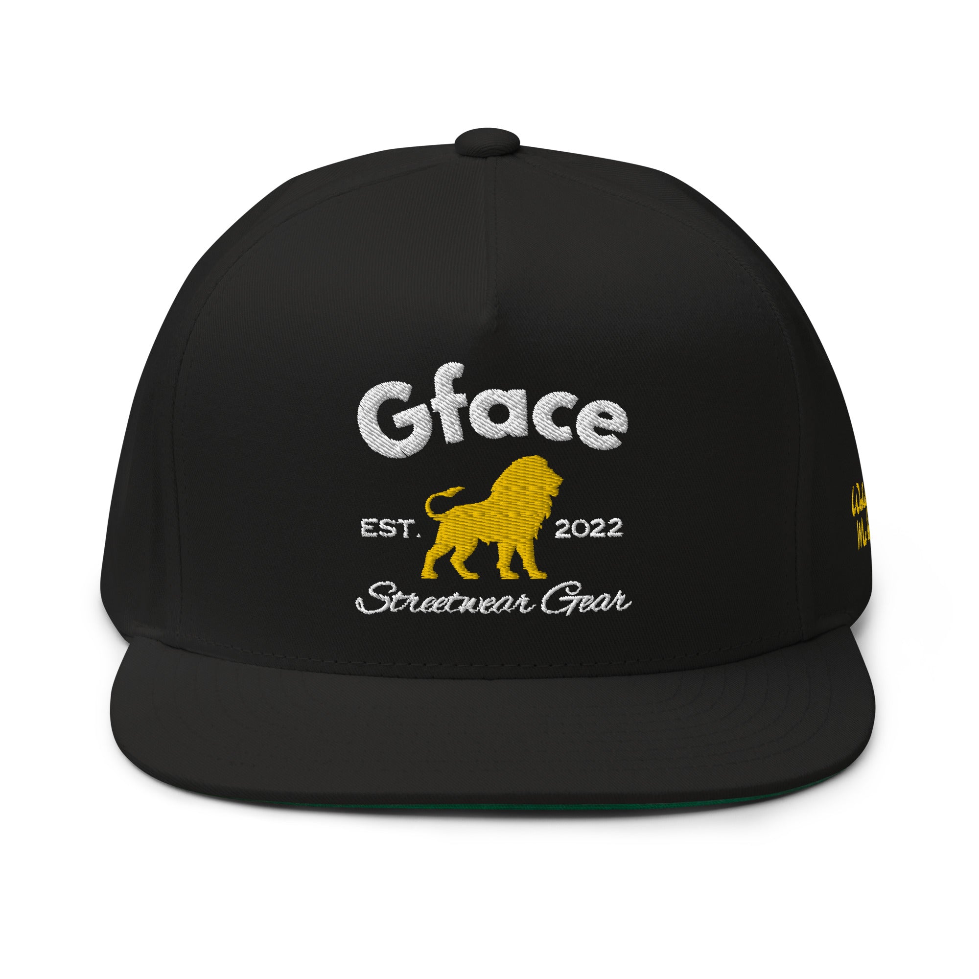 Gface Flat Bill Cap Logo