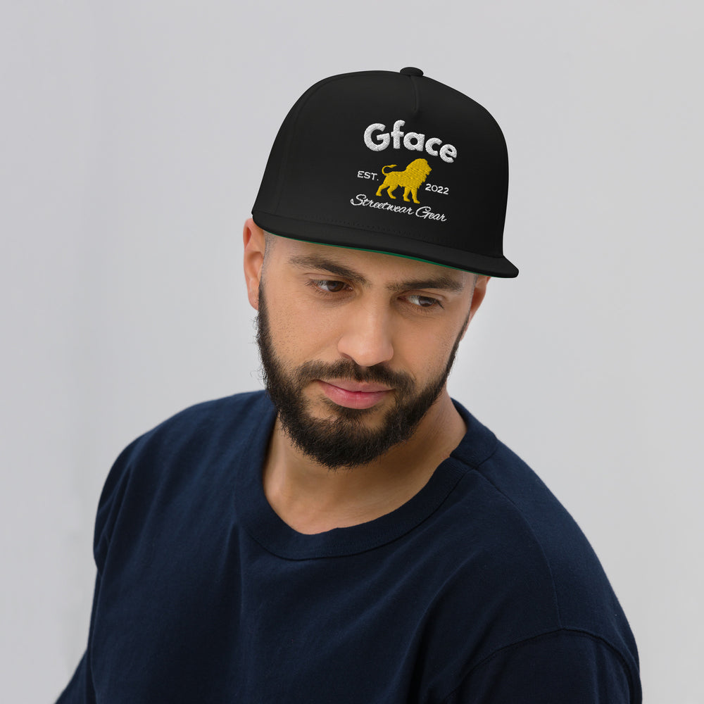 Gface Flat Bill Cap Logo