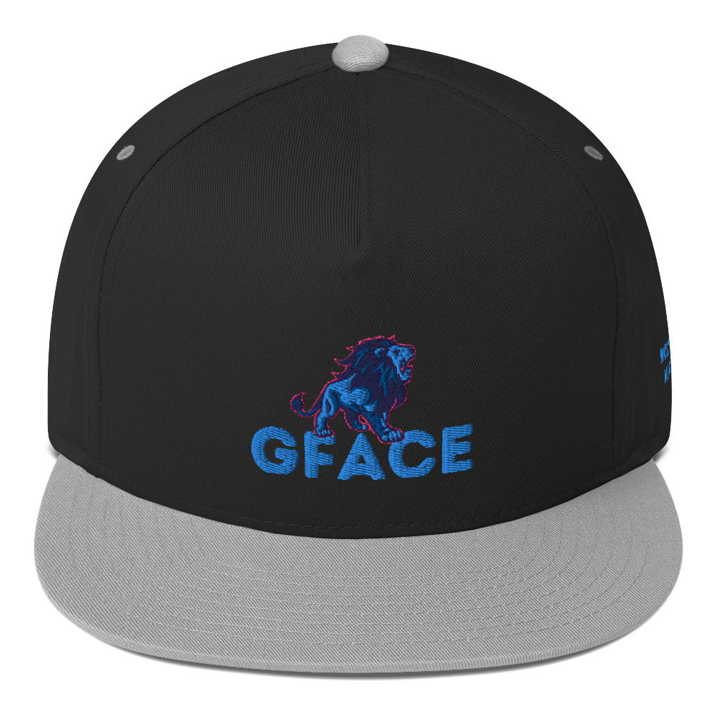 Flat Bill Cap Gface Lion Logo (MULTIPLE COLORS)