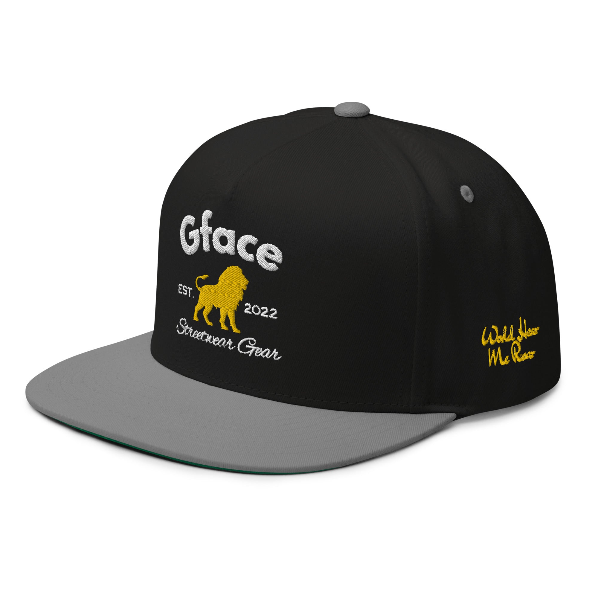 Gface Flat Bill Cap Logo