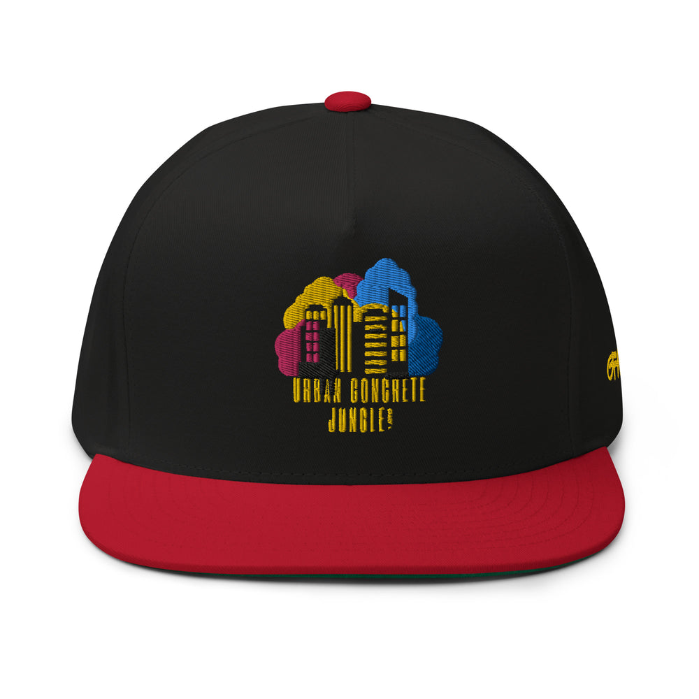 Gface Flat Bill Cap Urban Concrete Jungle