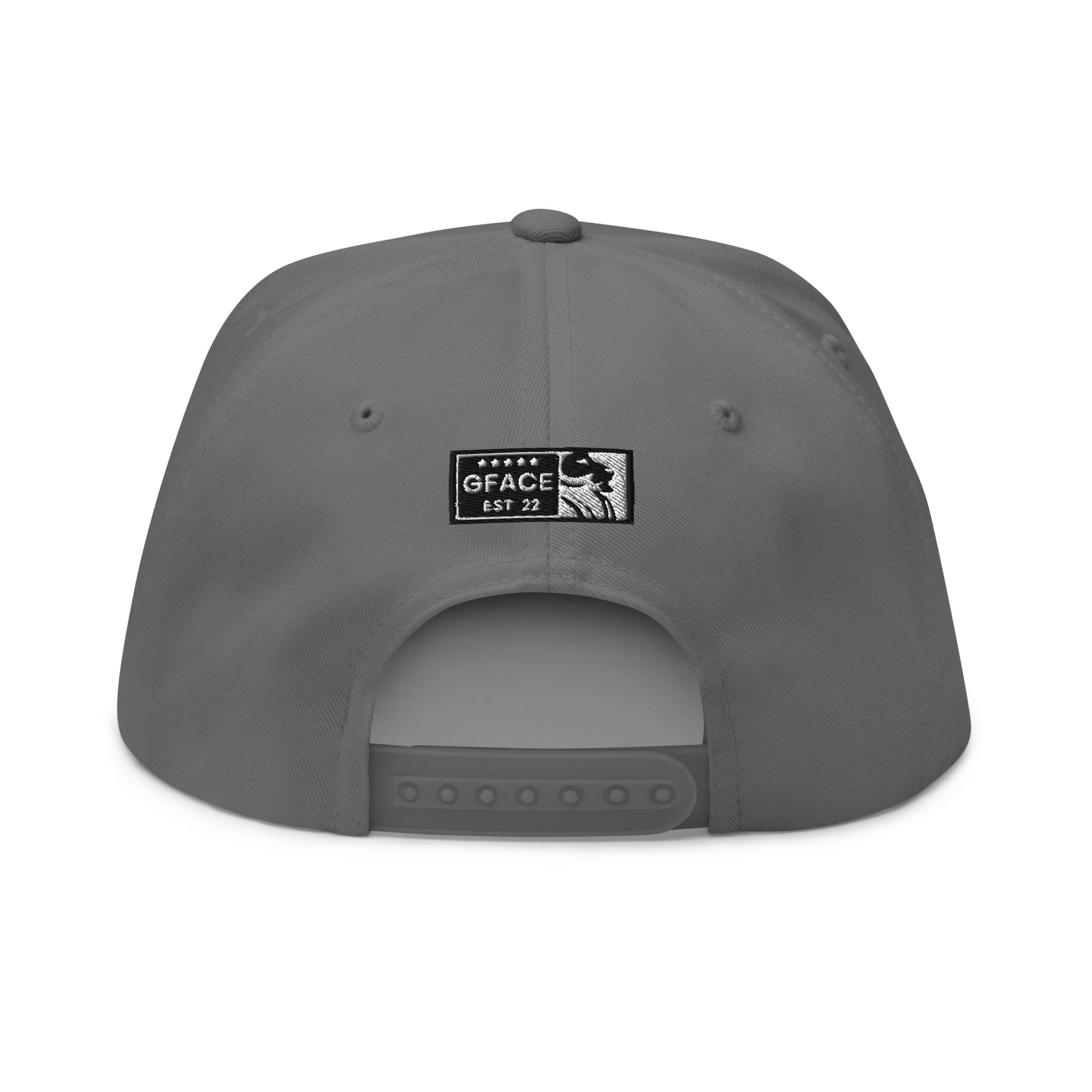 Flat Bill Cap (Multiple Colors) Gface Urban Concrete Jungle