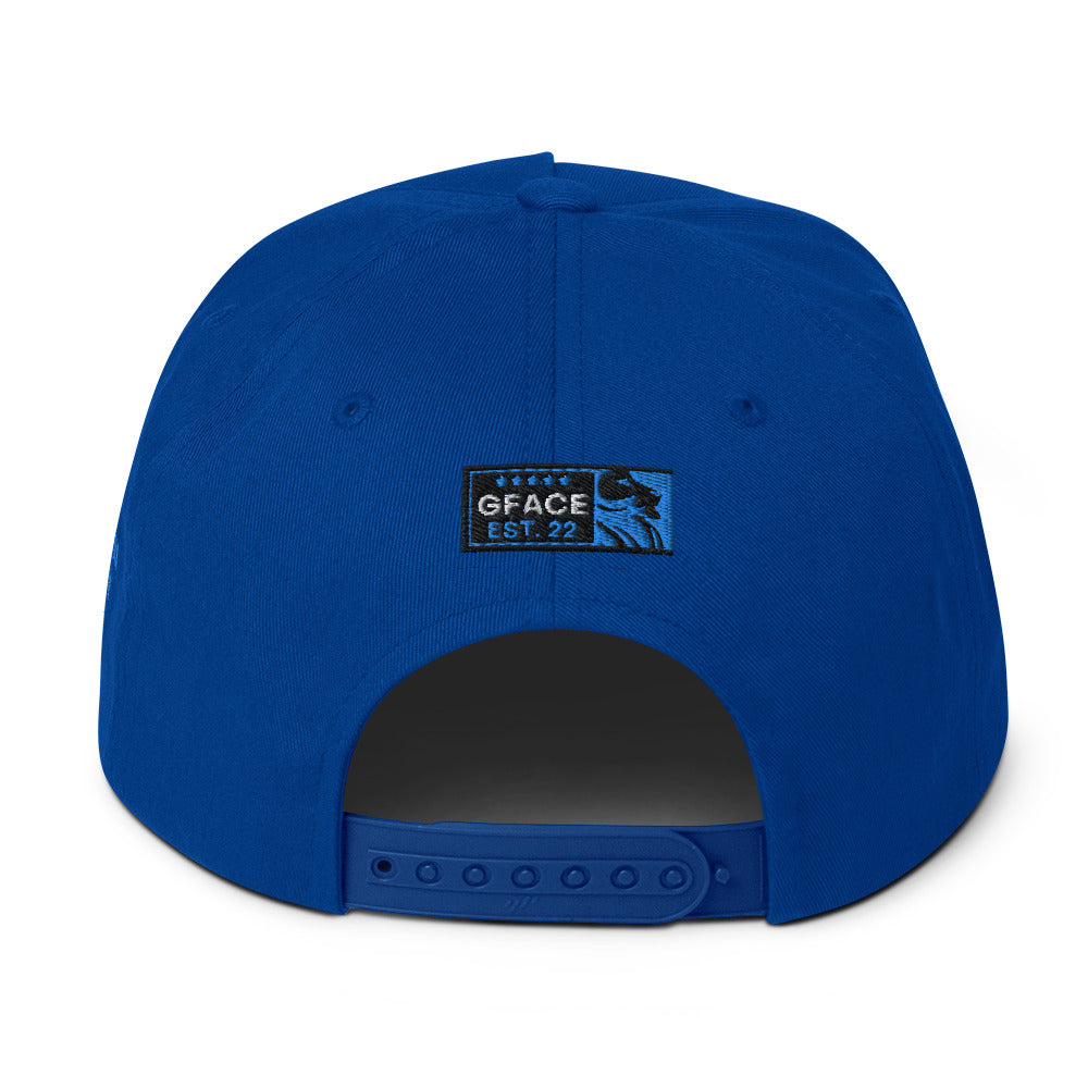 Flat Bill Cap Gface Lion Logo (MULTIPLE COLORS)