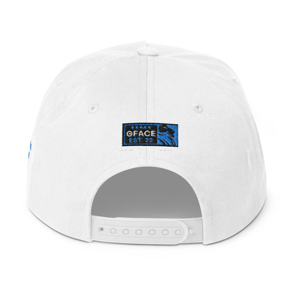 Flat Bill Cap Gface Lion Logo (MULTIPLE COLORS)