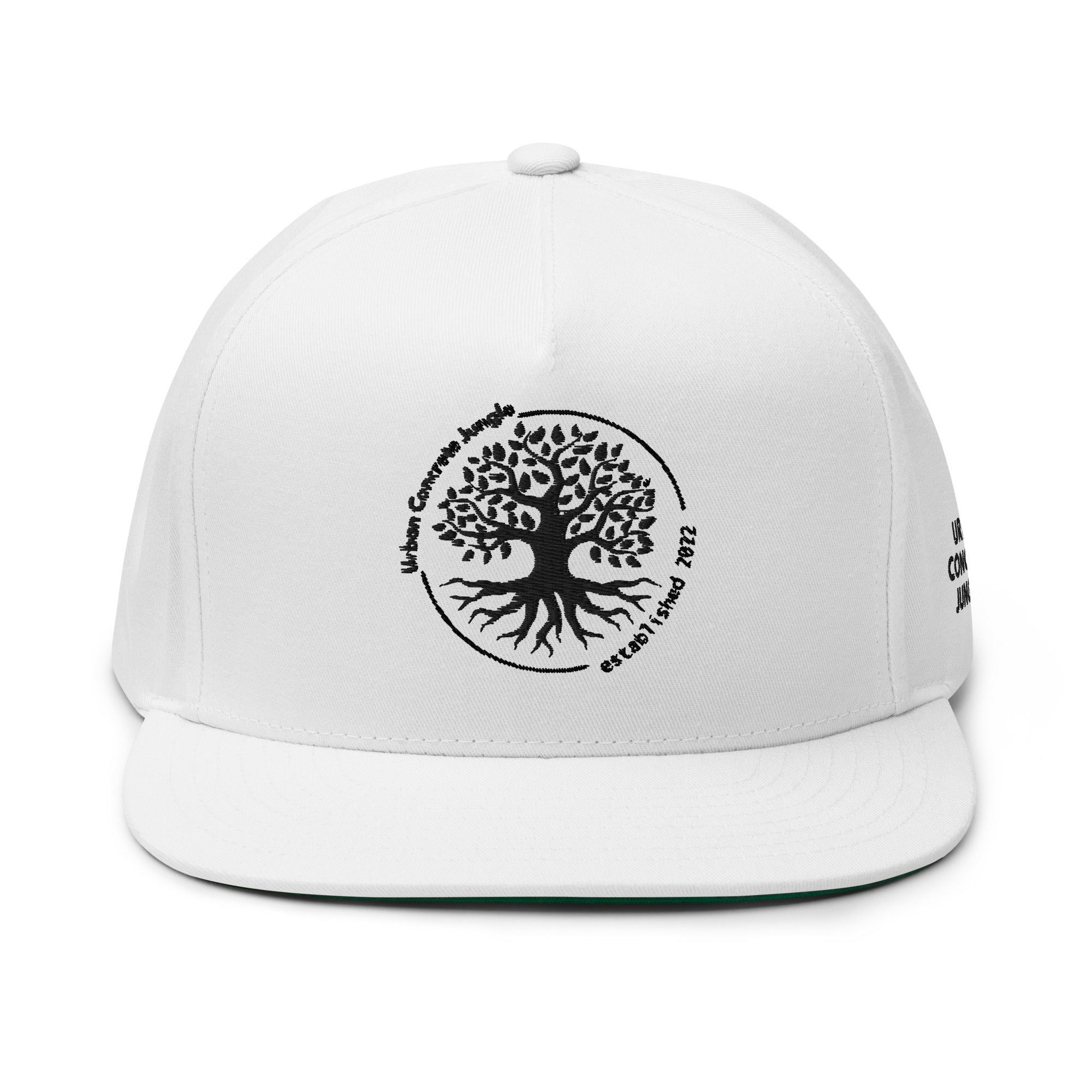 Flat Bill Cap (Multiple Colors) Gface Urban Concrete Jungle