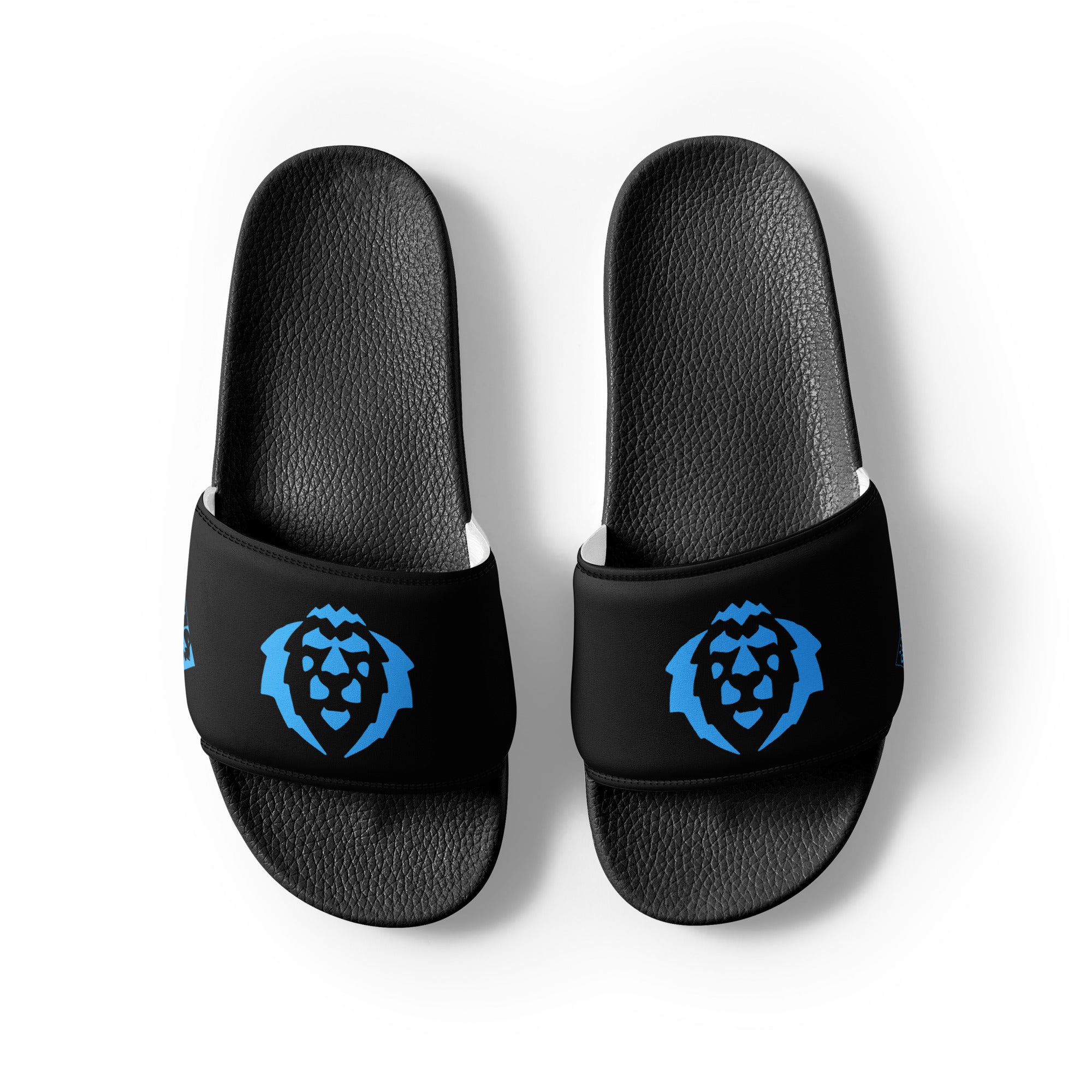 Gface Men’s blue lion slides