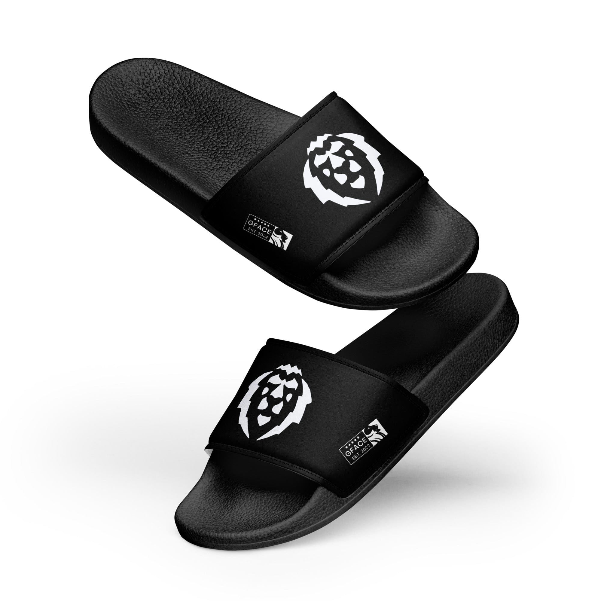 Gface Men’s White Lion Slides