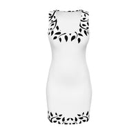 White Gface Urban Concrete Jungle dress