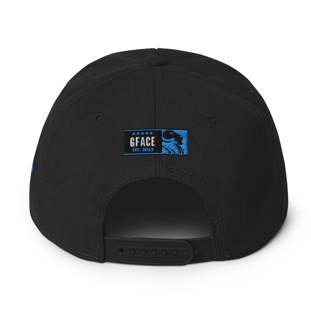 Gface Snapback Hat Blue Wild Style