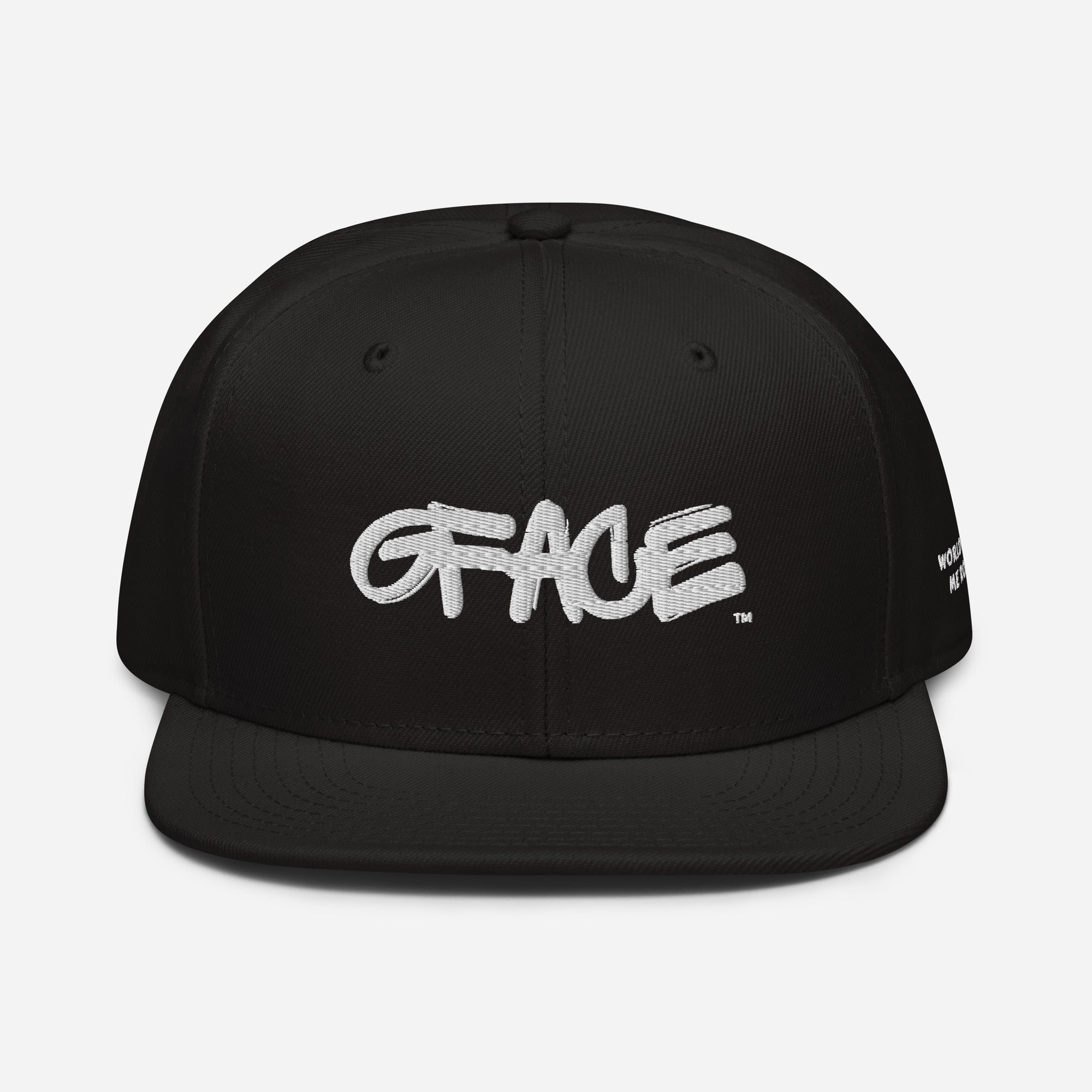 Gface White Snapback Hat Wild Style