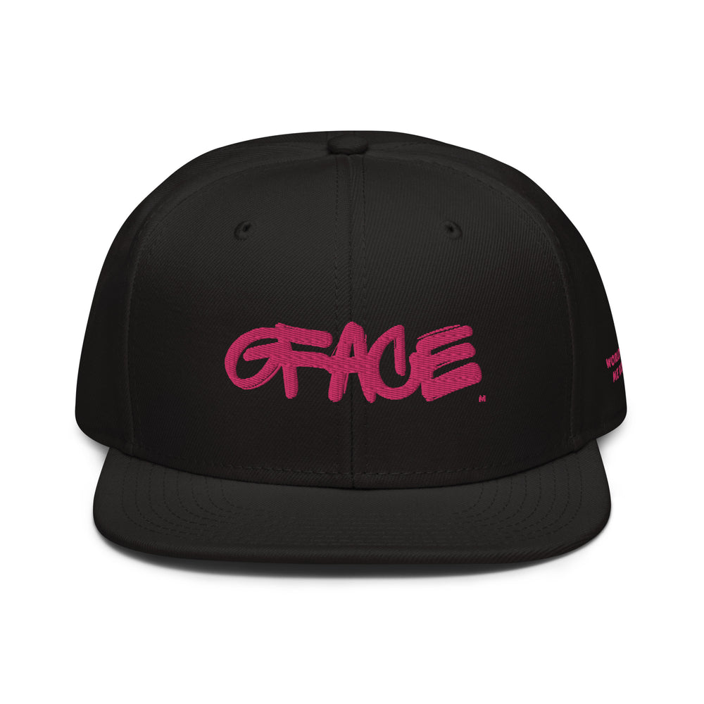 Snapback Hat Pink GFACE Wild Style