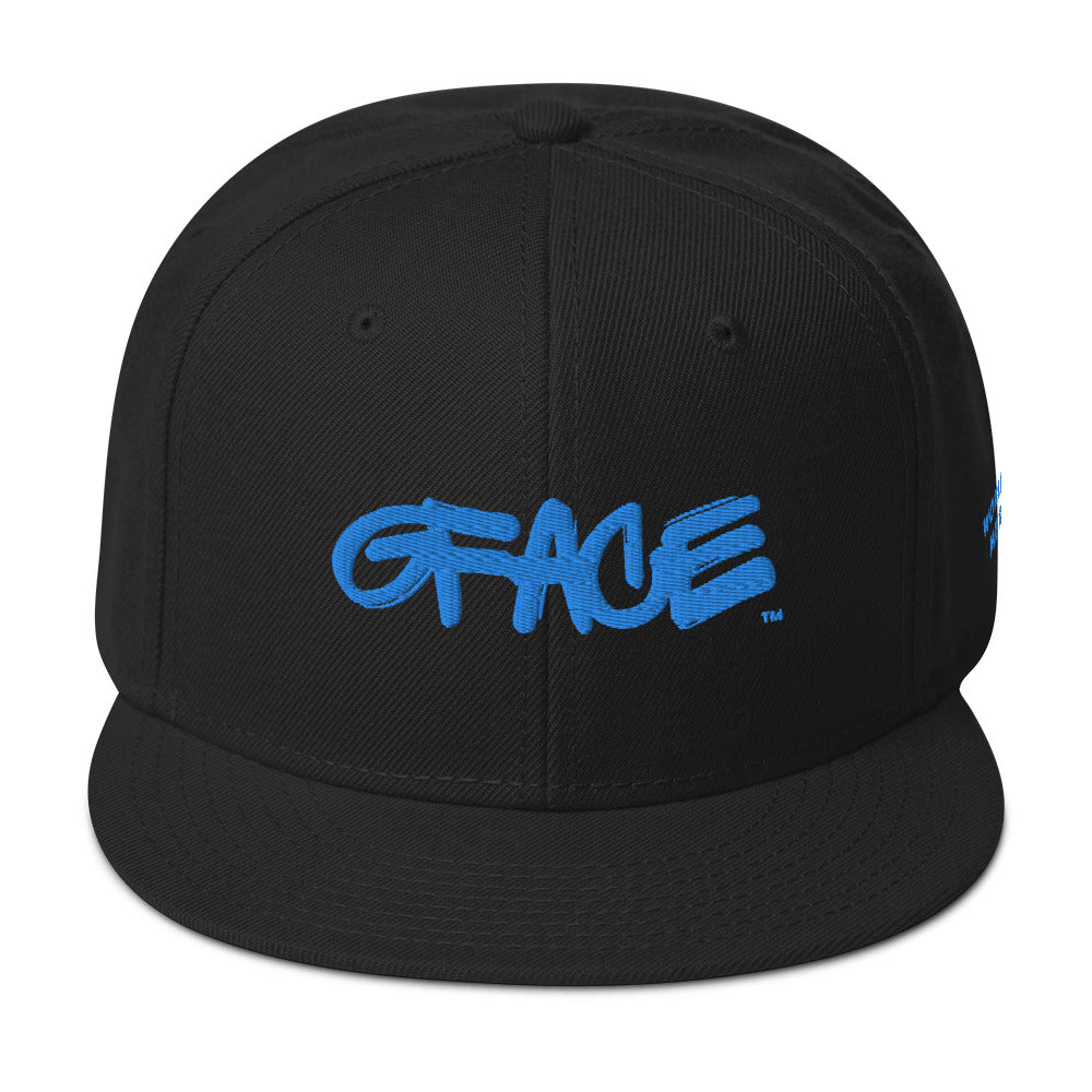 Gface Snapback Hat Blue Wild Style