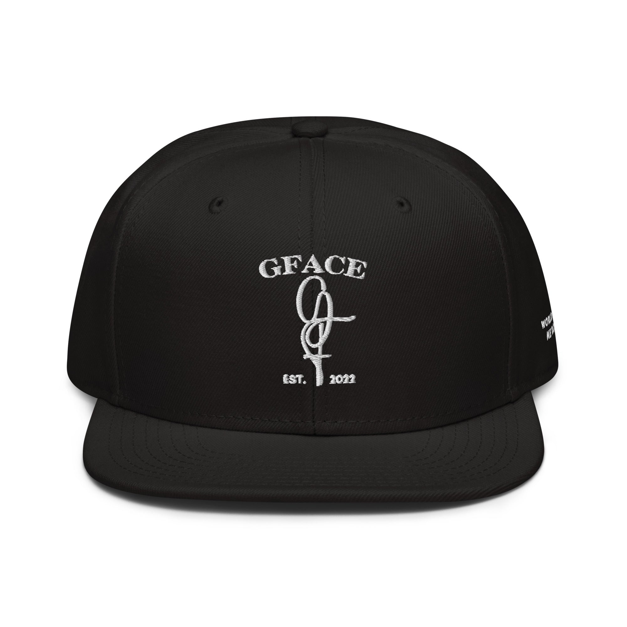 Snapback Black Hat (Multi Color) Gface Royal