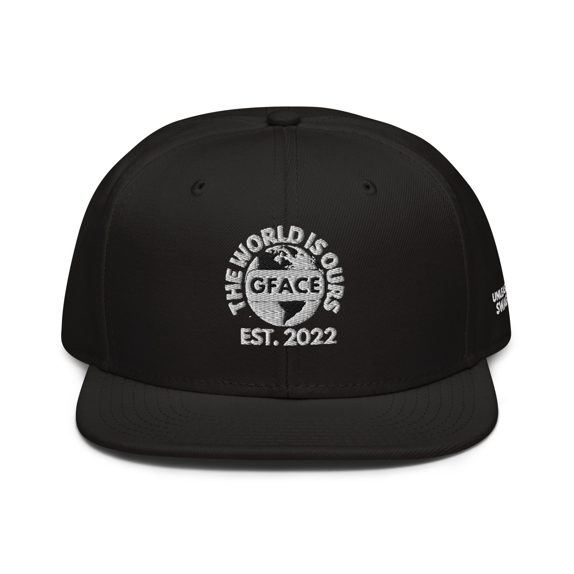 Snapback Cap Gface White The World Is Ours