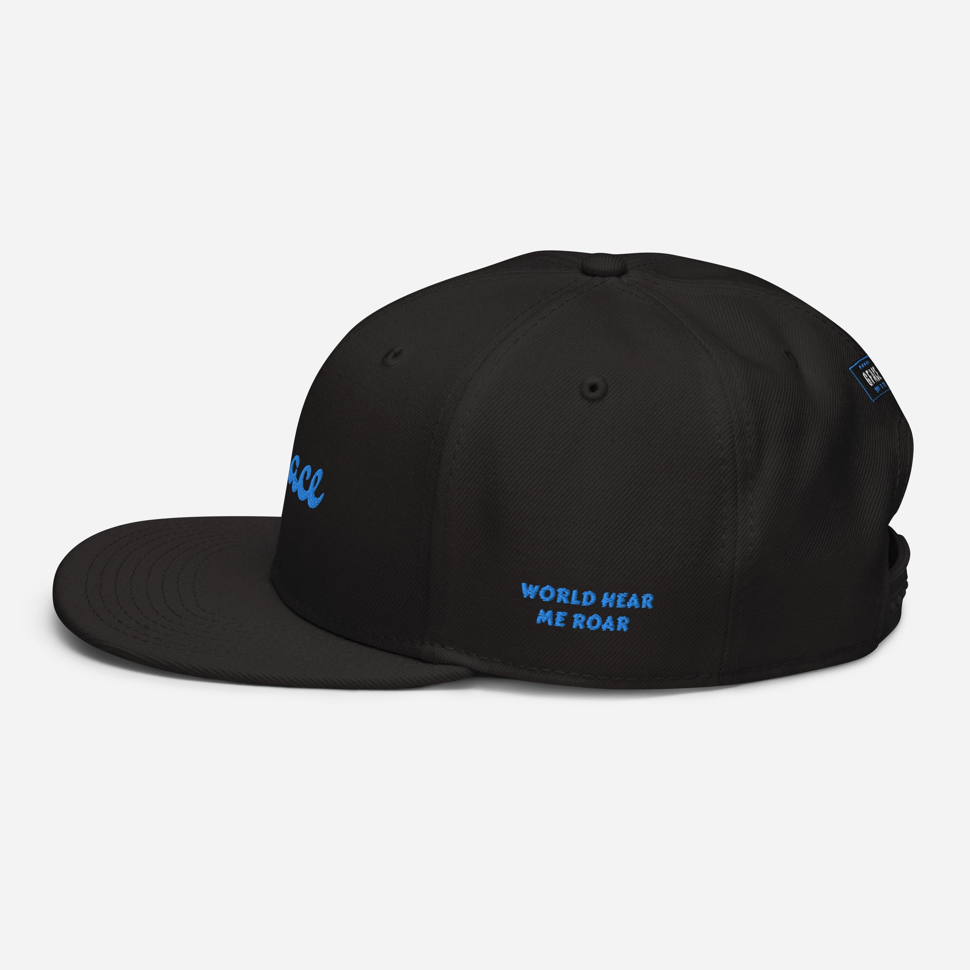 Gface Snapback Hat Blue Signature Series