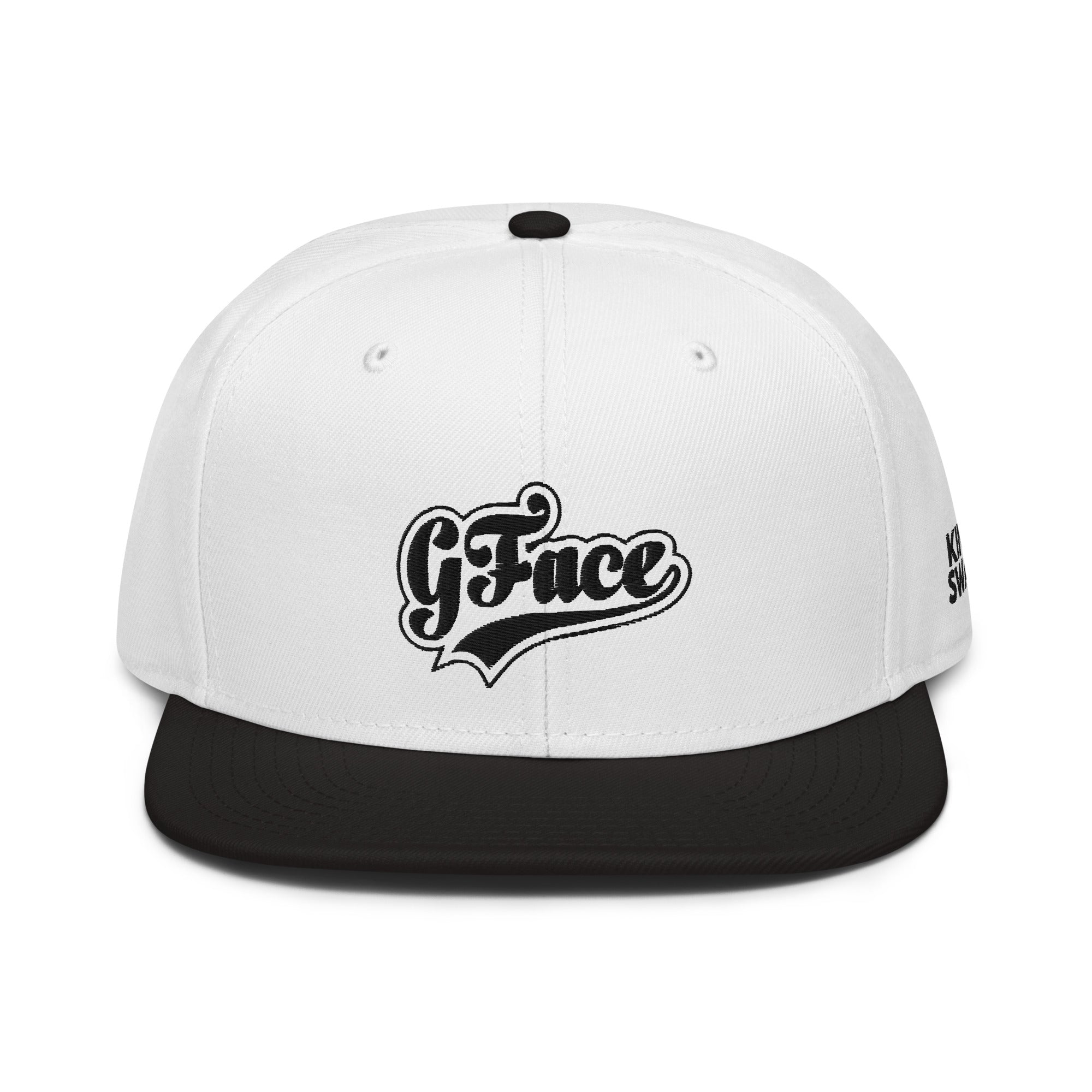 Gface Vip White Snapback Hat