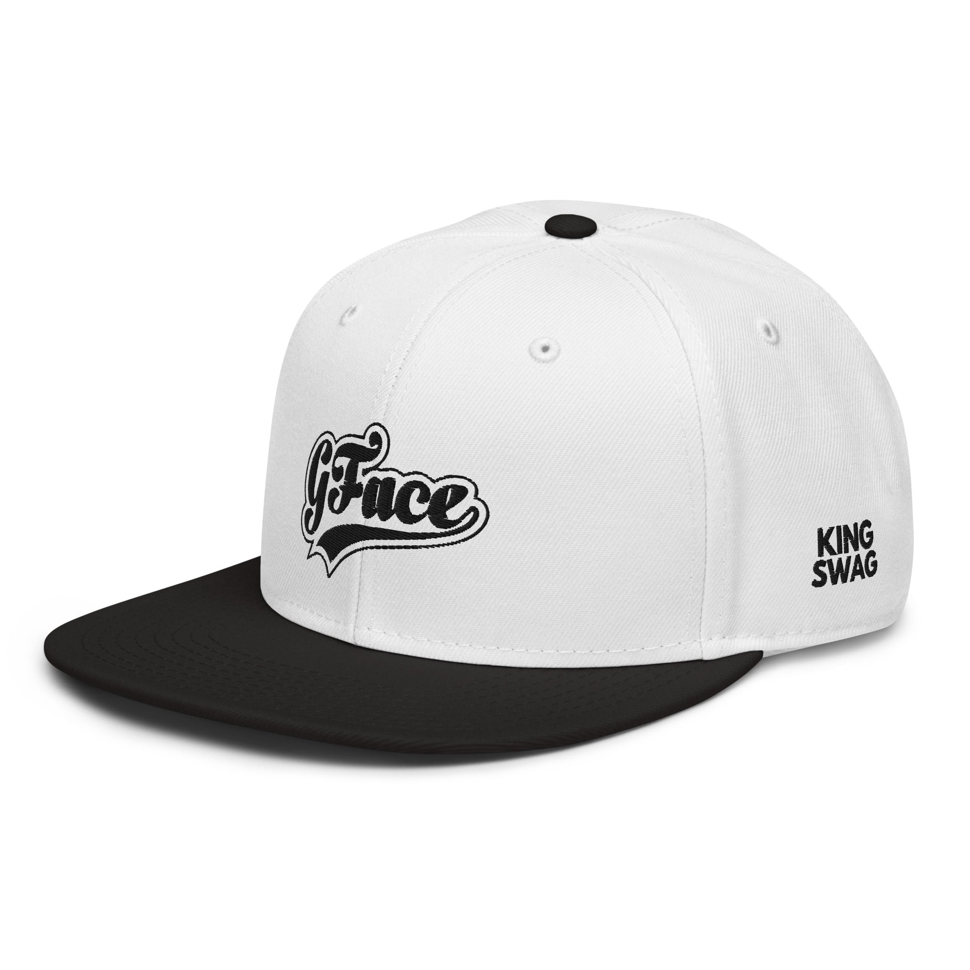 Gface Vip White Snapback Hat