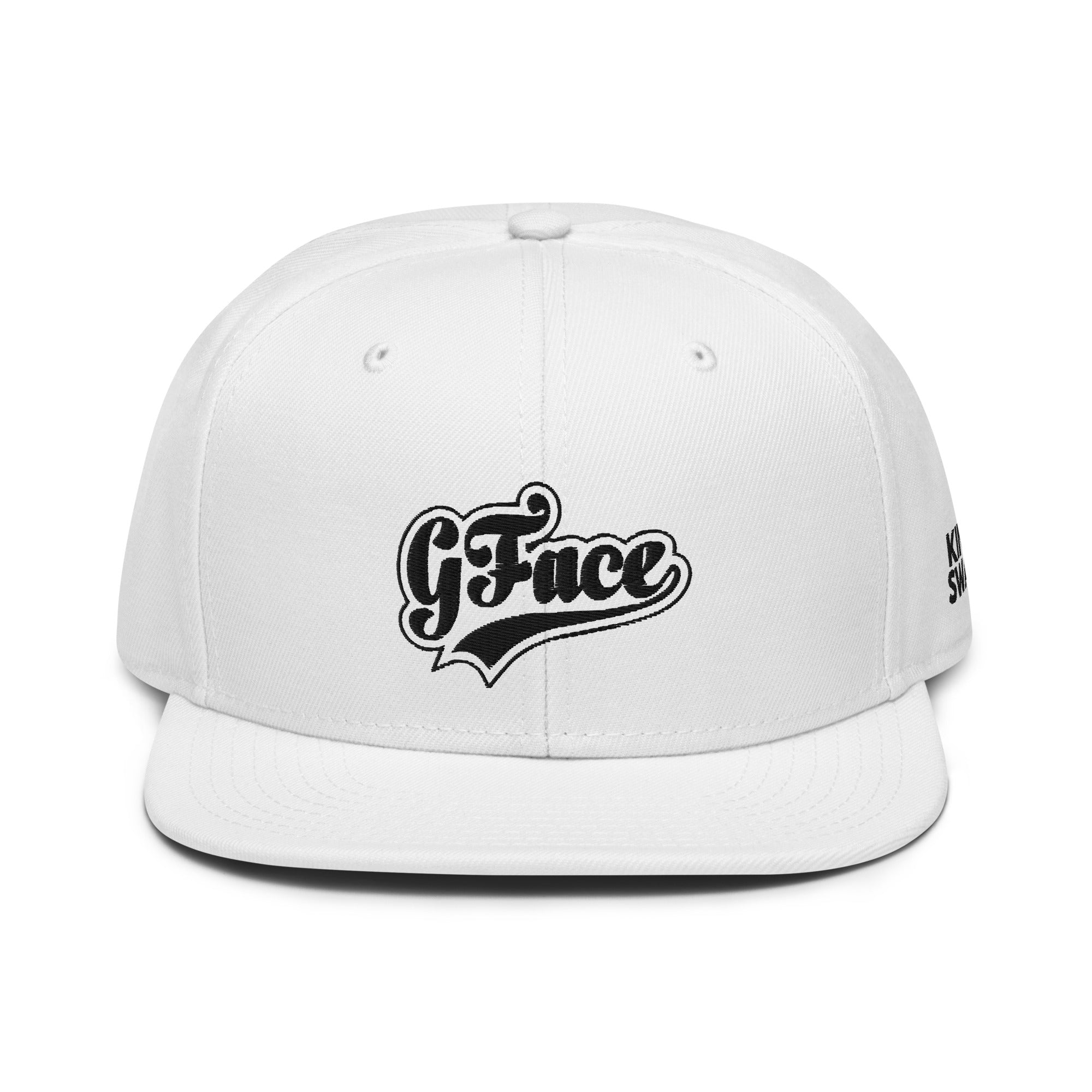 Gface Vip White Snapback Hat