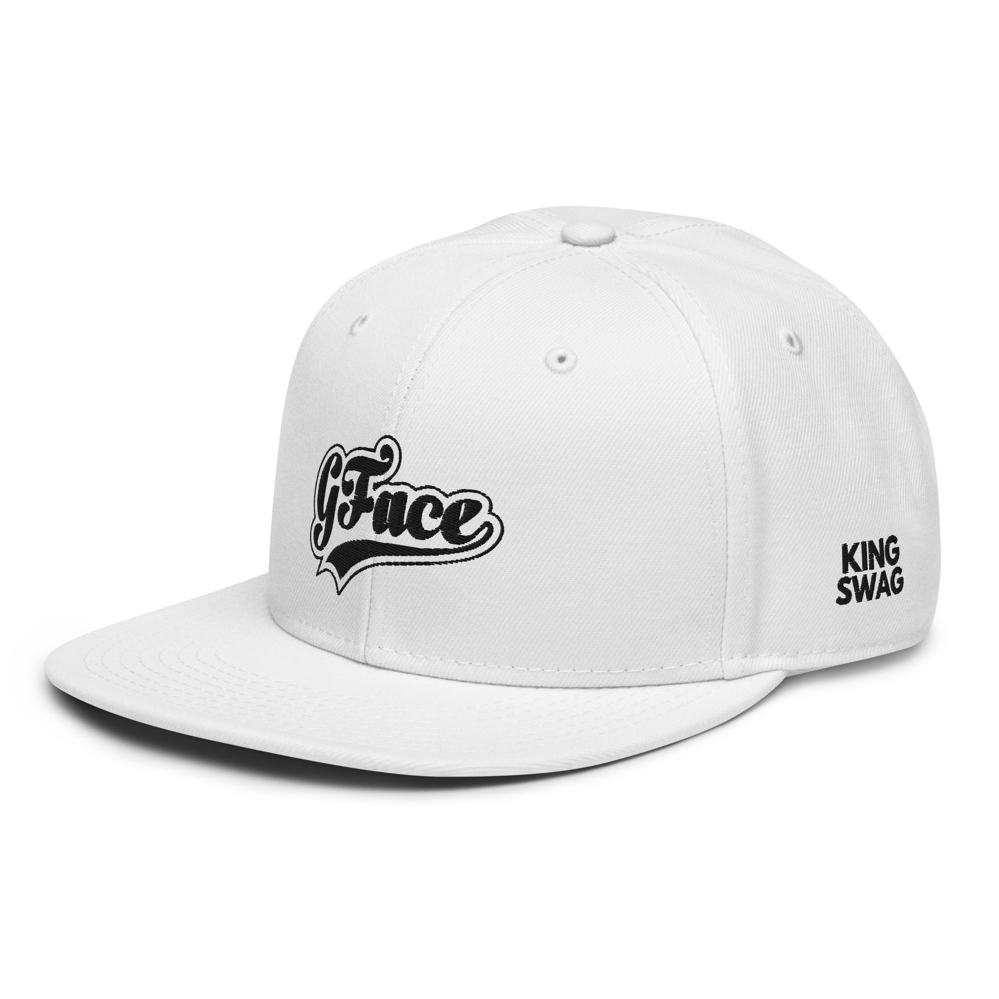 Gface Vip White Snapback Hat